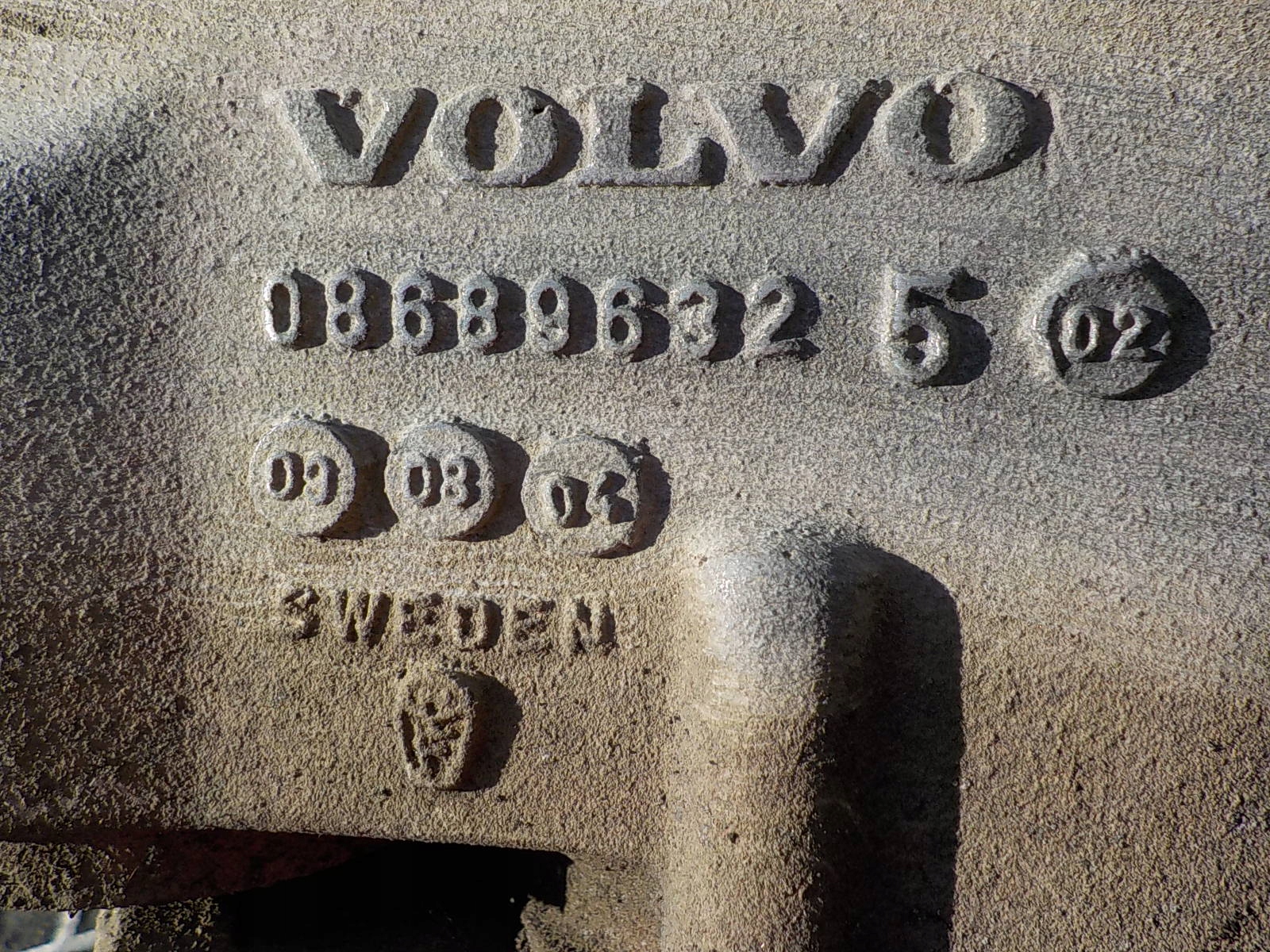 VOLVO XC70 diff differential differential 08689632