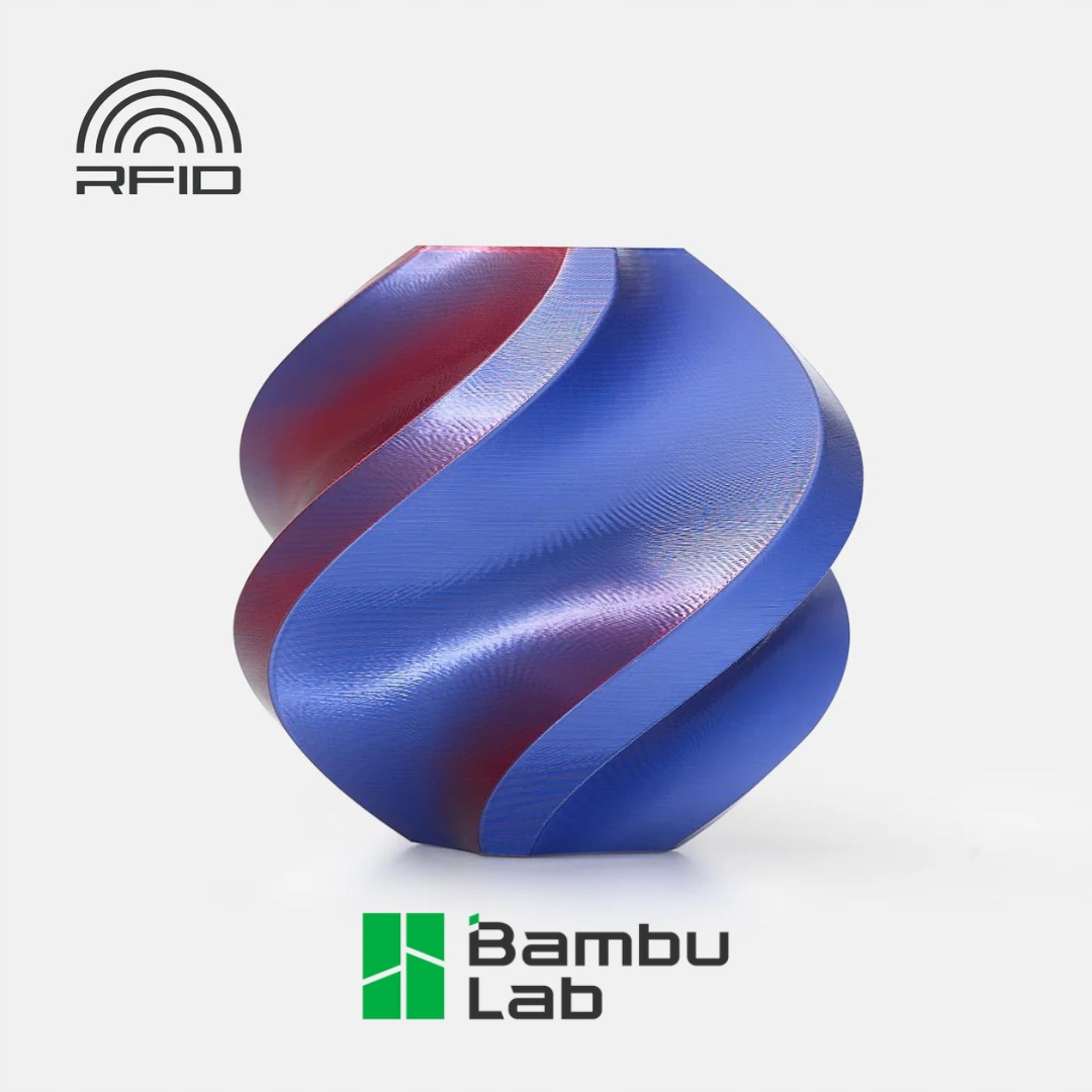 Filament Bambu Lab Pla Silk Dual Color 1,75mm 1kg z szpulą Midnight Blaze