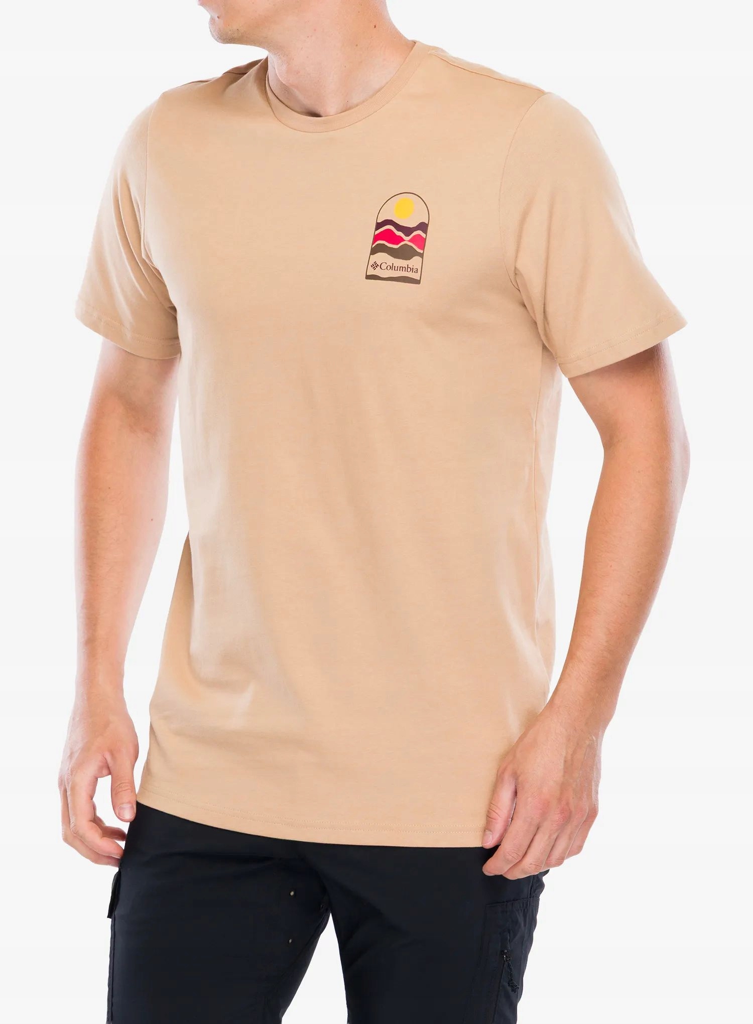 Koszulka bawełniana Columbia Explorers Canyon Back S/s Tee get hiked