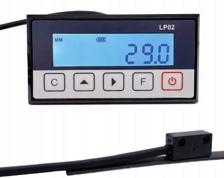 LINIAŁ MAGNETYCZNY POMIAROWY DO FREZARKI TOKARKI CZYTNIK SUWMIARKA LP02 3mb