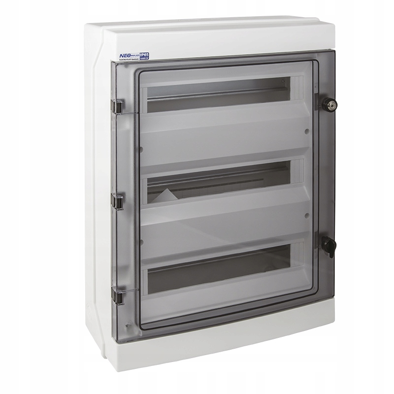 Hermetický nástenný rozvádzač 3 x 18-mod IP65 Rh 36.154 Elektro-Plast