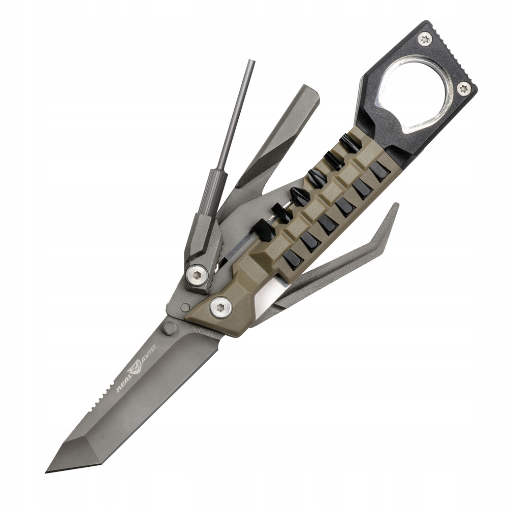 Real Avid Multitool do pistoletów The Pistol Tool 19 funkcji Brązowy