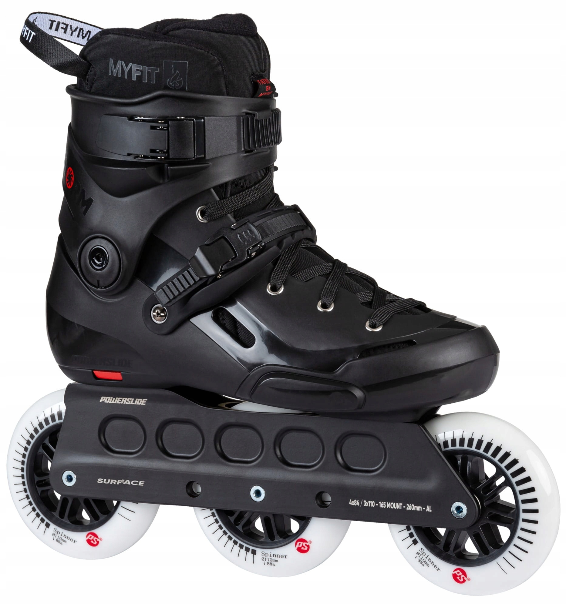 Rolki Powerslide Storm 110 Szybkie miejskie rolki w skorupie roz. 43-44
