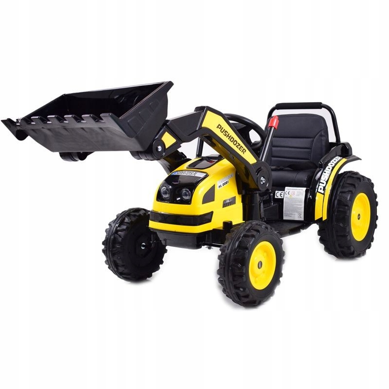 TRAKTOR Z ŁYŻKĄ - ŁADOWARKĄ PILOT RADIO FM HL389 Marka Super-Toys