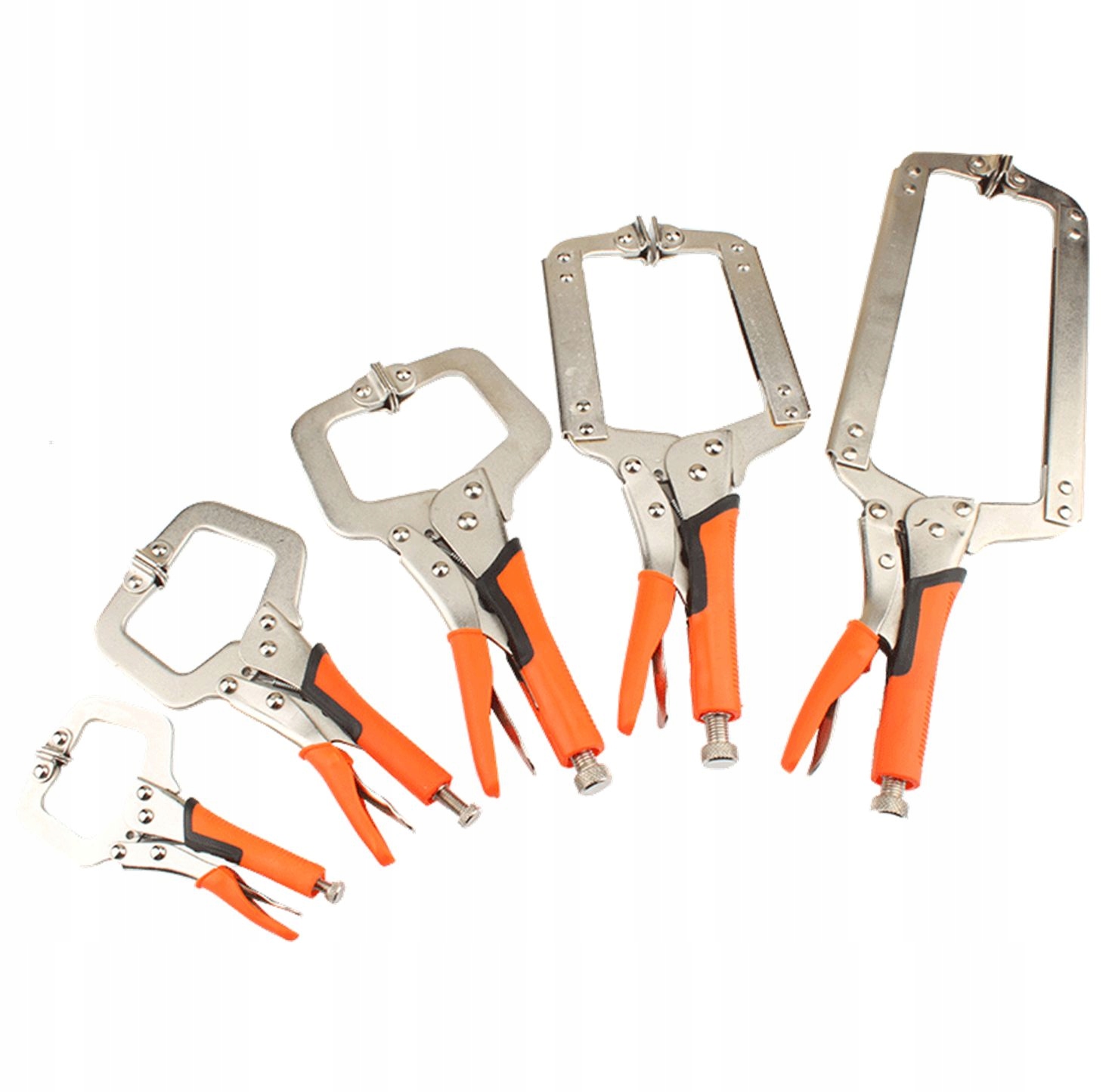 Ścisk stolarski zacisk spawalniczy docisk zestaw 5 szt. ściski spawalnicze