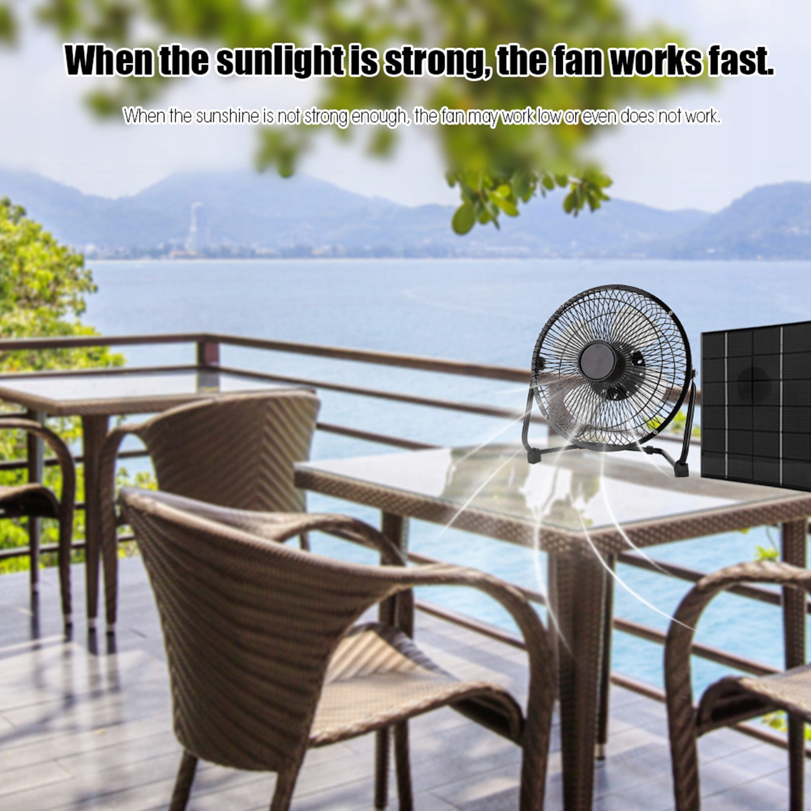 Usb 8 -calowe 2,5 W 5V 5 V Iron Cooling Fan Soneczny panel soneczny Ia
