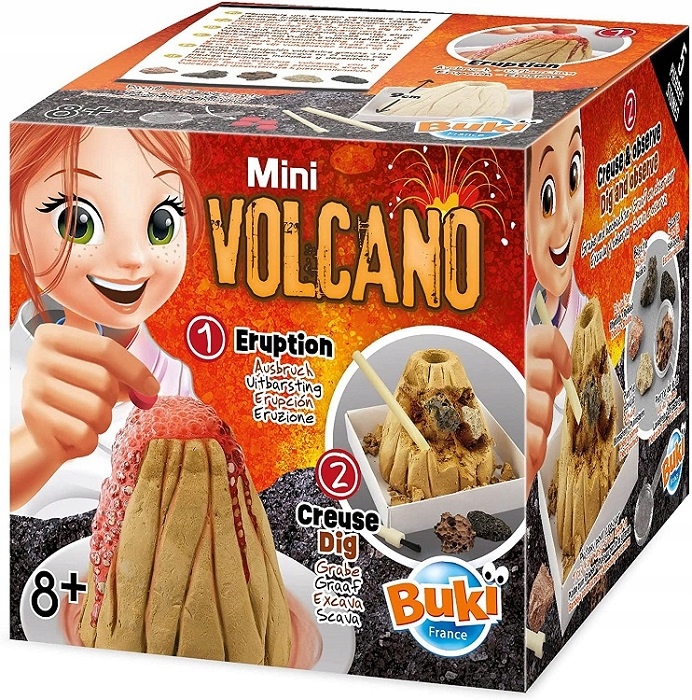 BUKI MINI WULKAN ERUPCJA I ODKOPYWANIE 2225