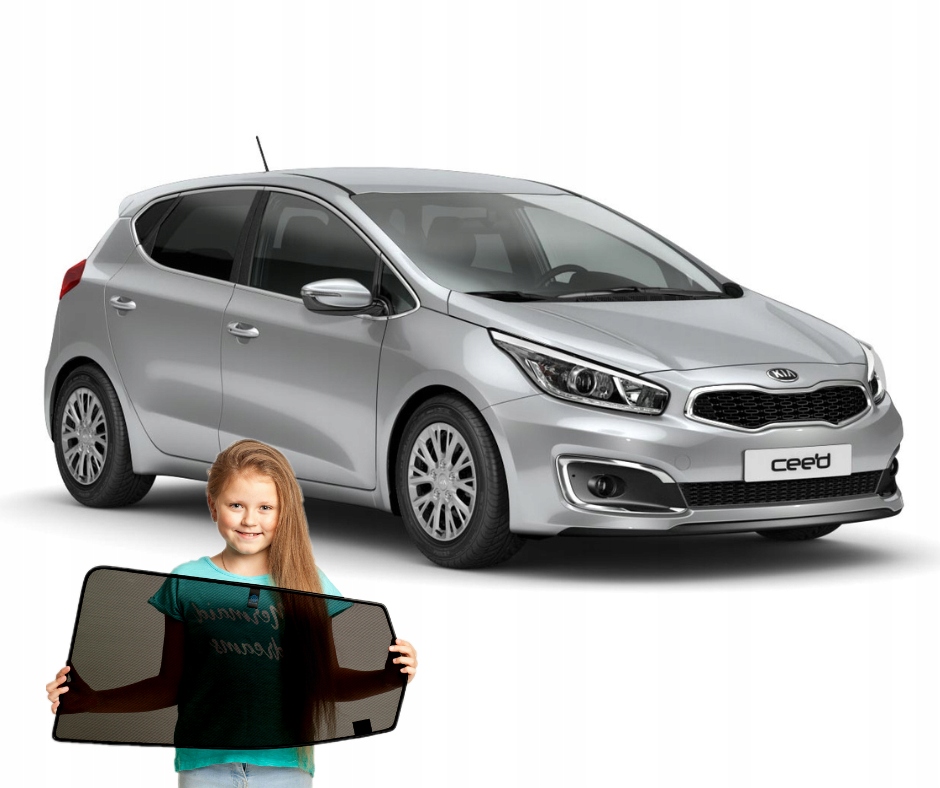 Slnečné clony určené pre Kia Ceed II 2 Hatchback