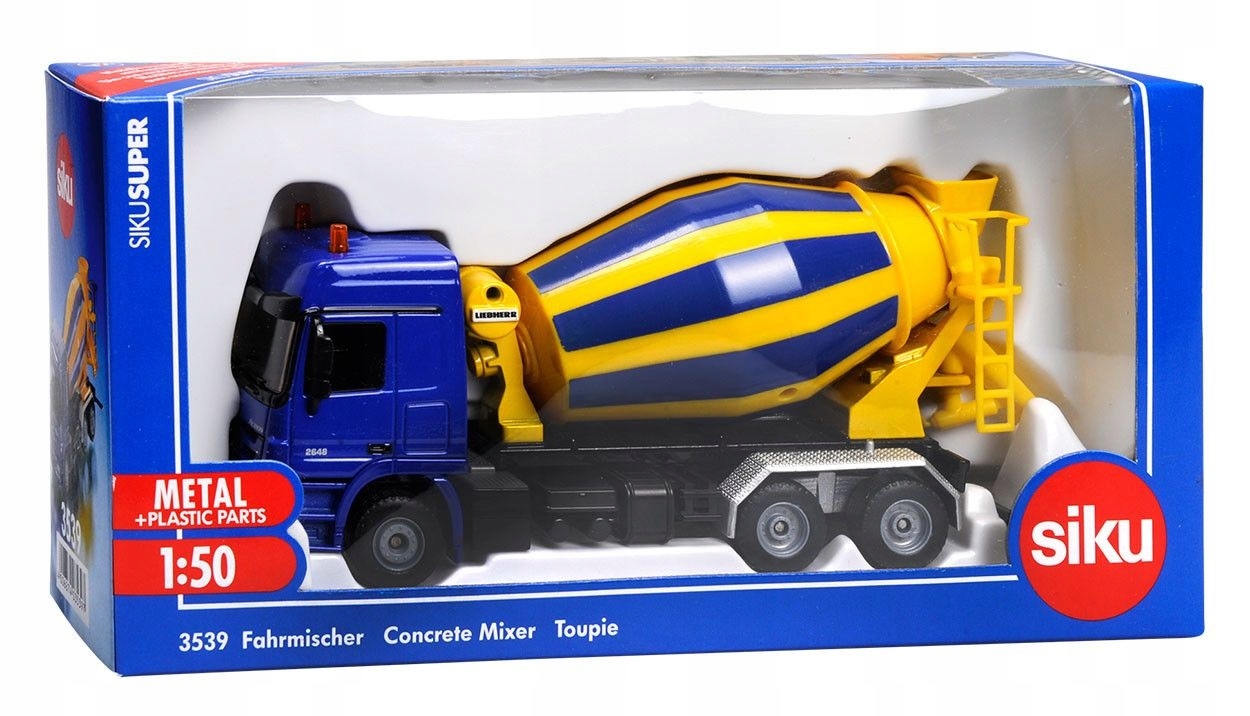 Siku Super - Betoniarka S3539 Marka Siku