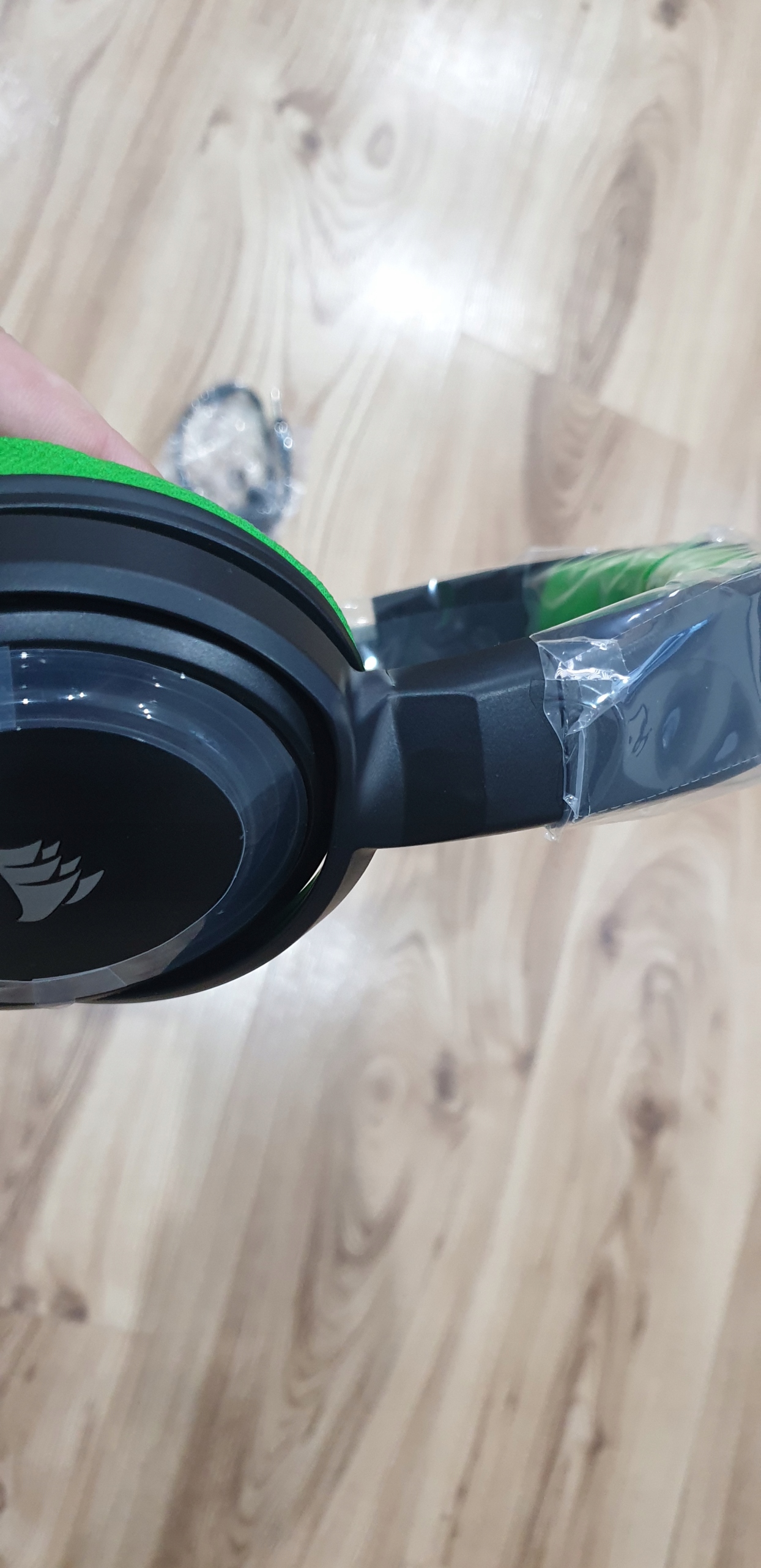 SŁUCHAWKI NAUSZNE GAMINGOWE CORSAIR HS35 ZIELONE Model h35