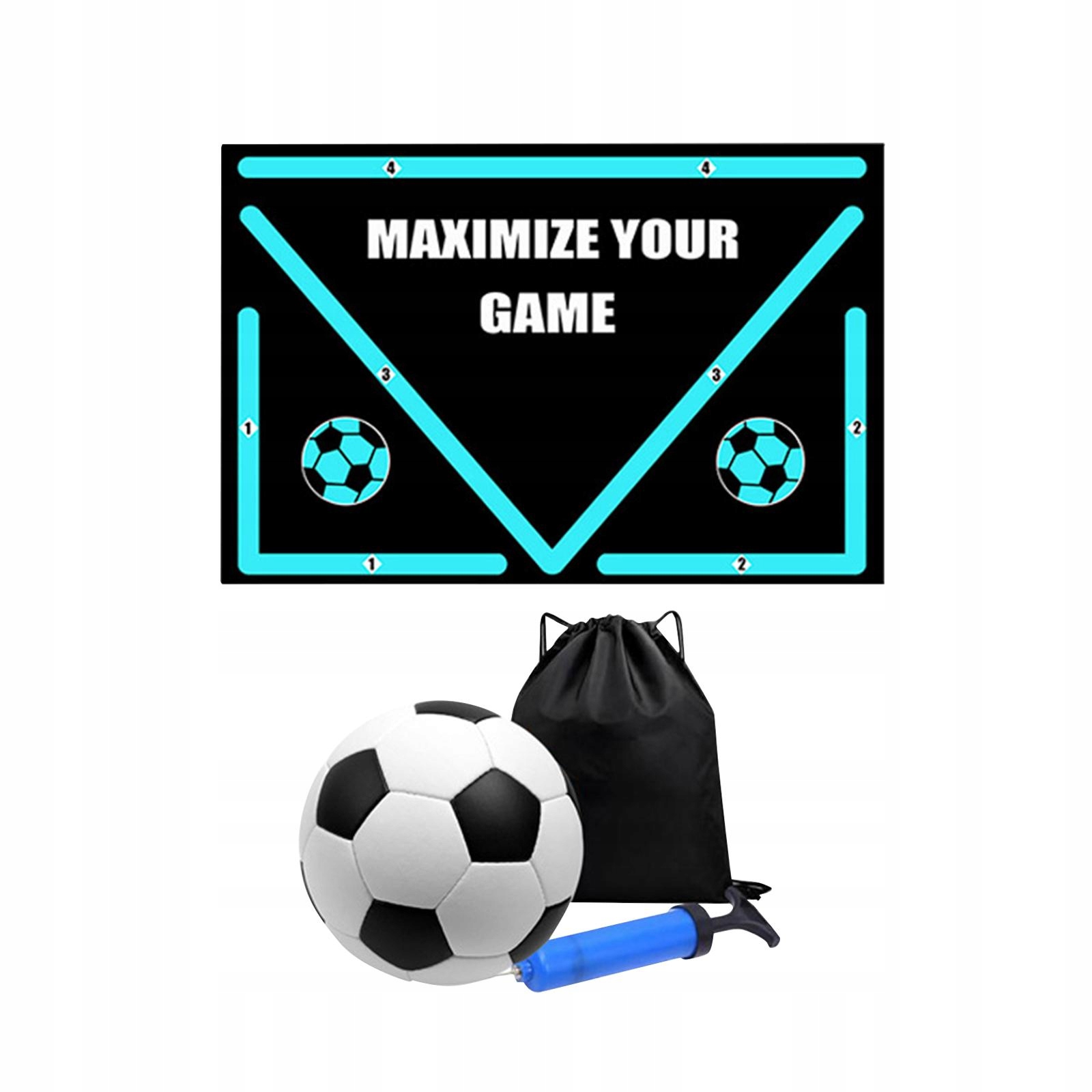 Football Footstep Training Mat Training Pace Ball with Pump Football Marka inna