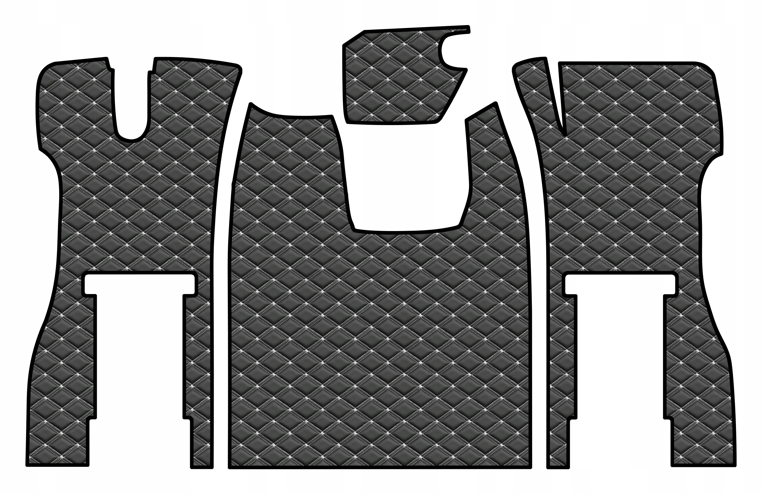 Dvojitě prošívané koberce Royal Scania S od roku 2017