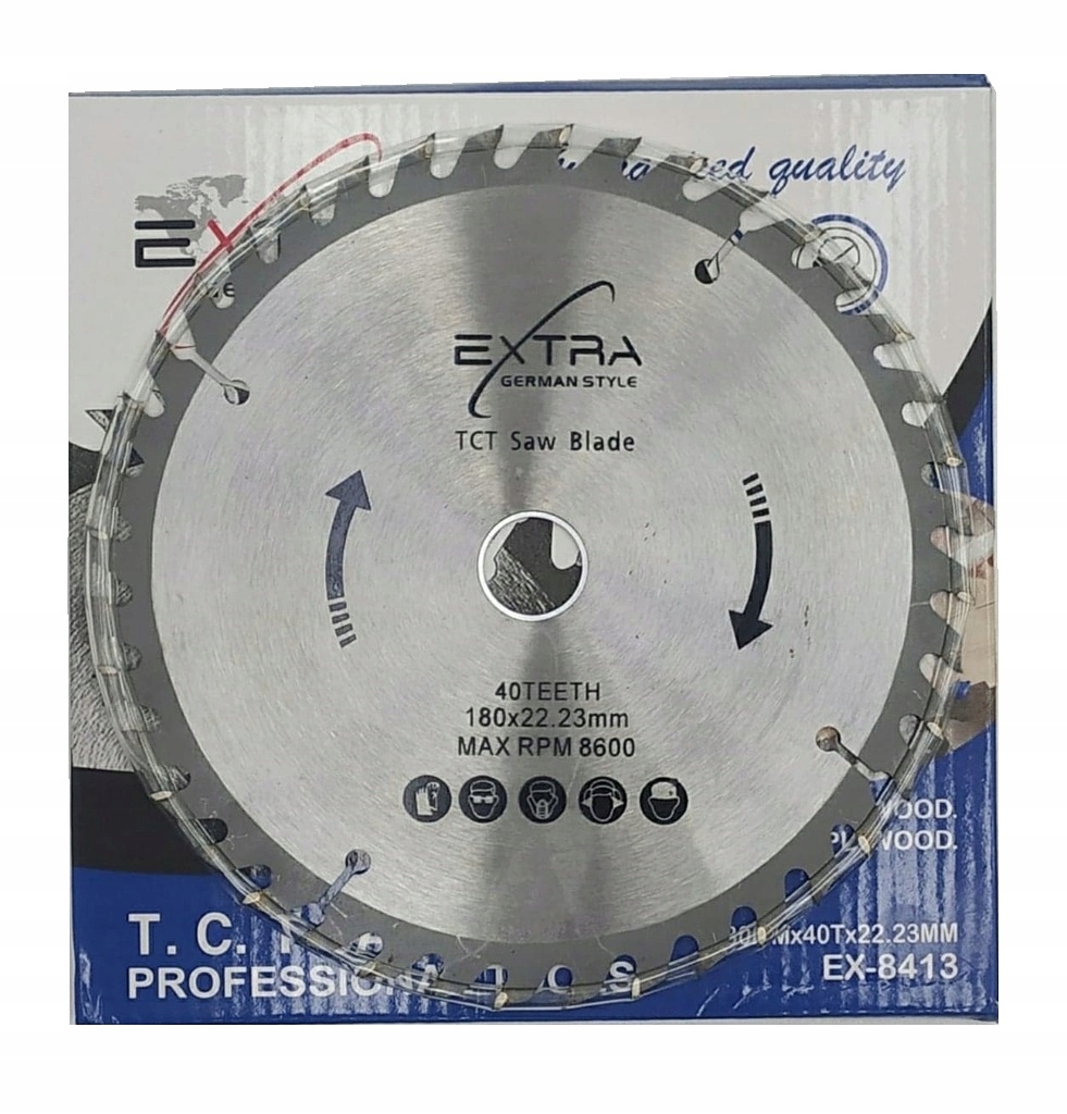 

Tarcza Tnąca Do Drewna Extra EX-8413 180 mm