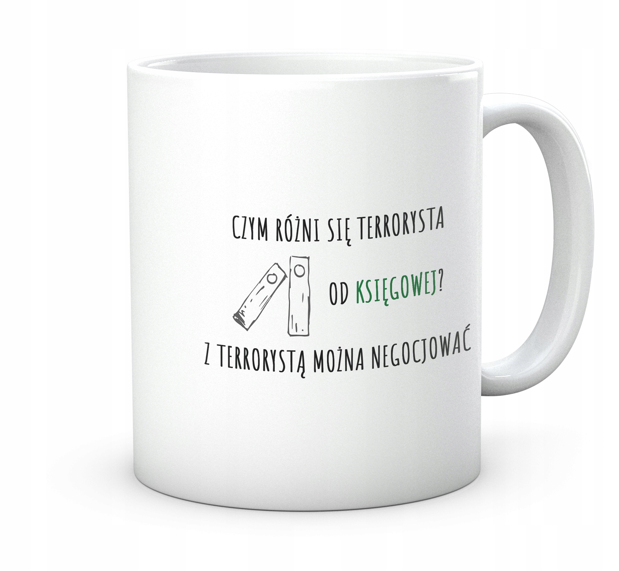 

Kubek dla księgowej. Negocjacje z księgową