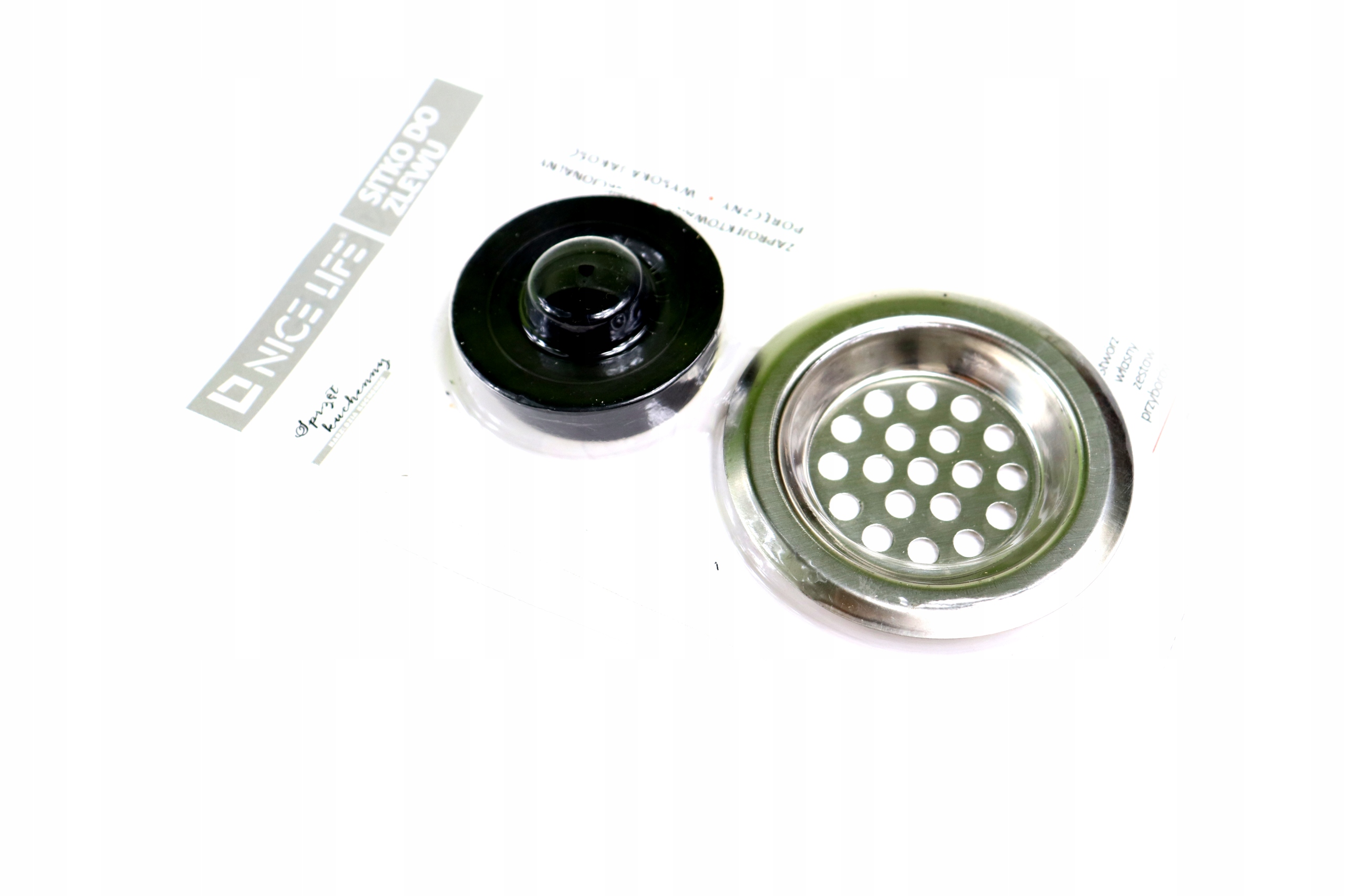 

Zestaw Sitko Filtr Koszyk Zlewu Umywalki Wanny SO8