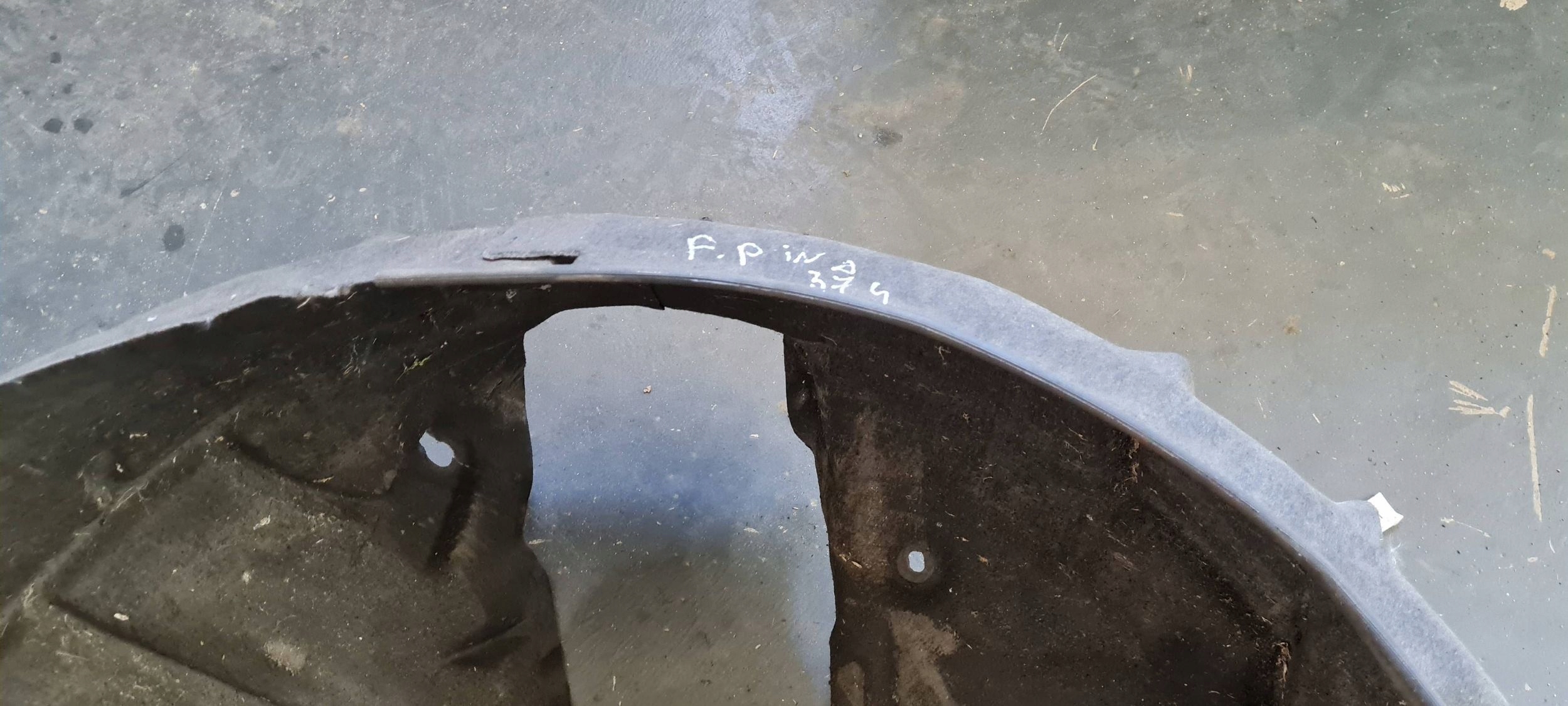 S4 B9 8W A4 mudguard MATERIAL ORG right right front 8W0821172B