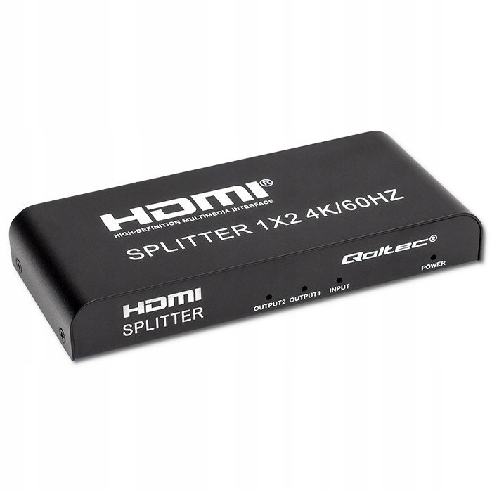 Aktivní splitter 2 x Hdmi 4K x 2K 6 Gb/s 60 Hz
