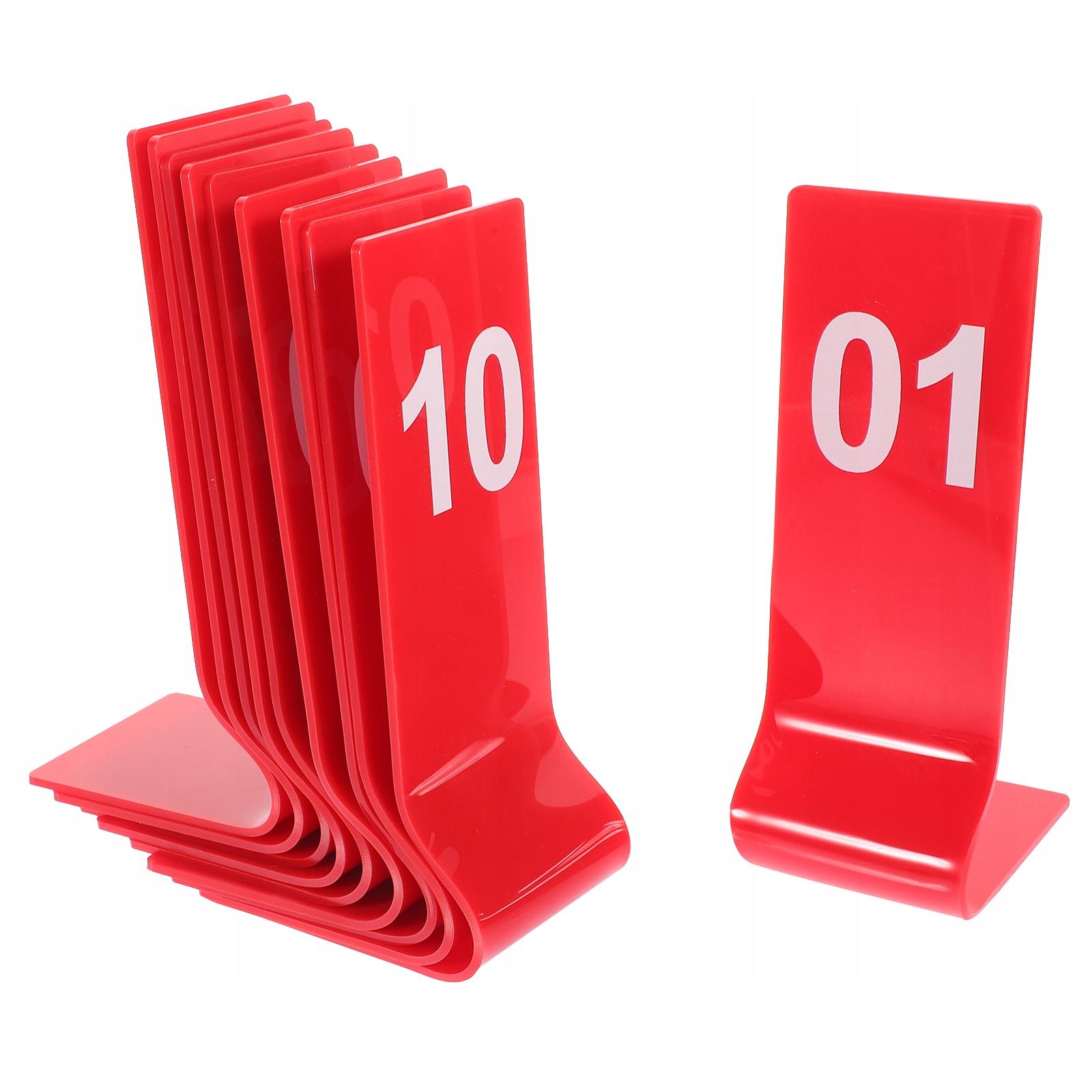 10 SZT. NUMERÓW TABELI STOŁU WEselNEGO W RESTAURACJI Marka bez marki