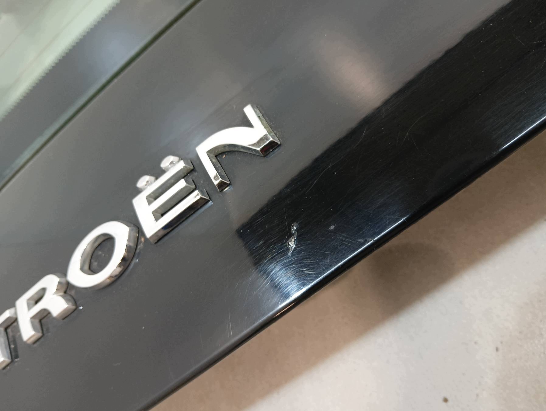 boot door window black Citroen C2 and (2003-2009)