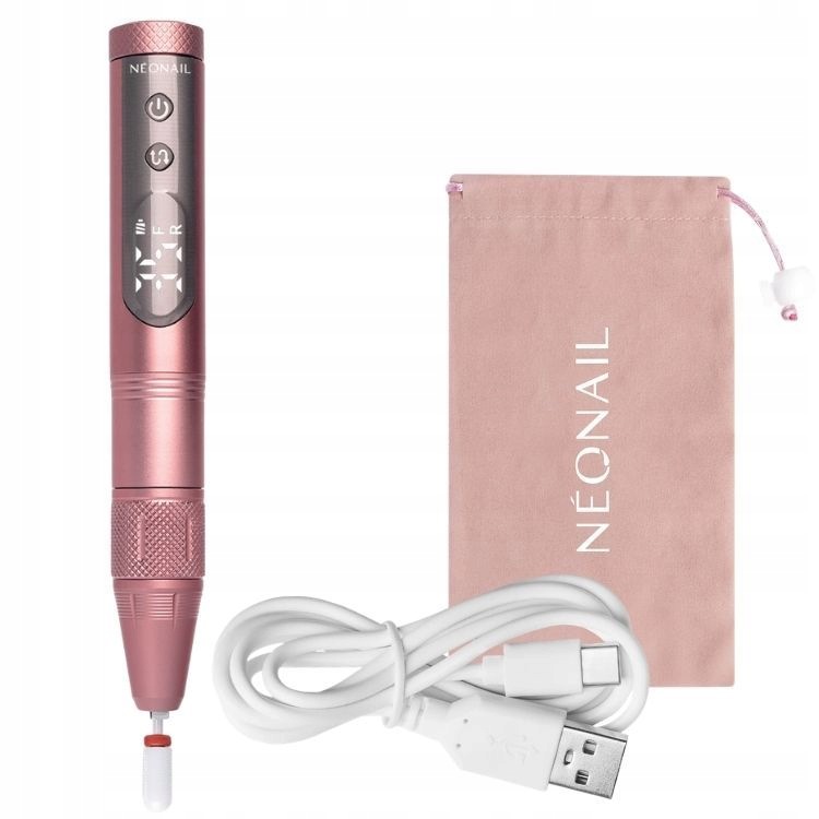 Neonail Frezarka Do Paznokci Pen 15W Bezprzewodowa Różowa 10992-1