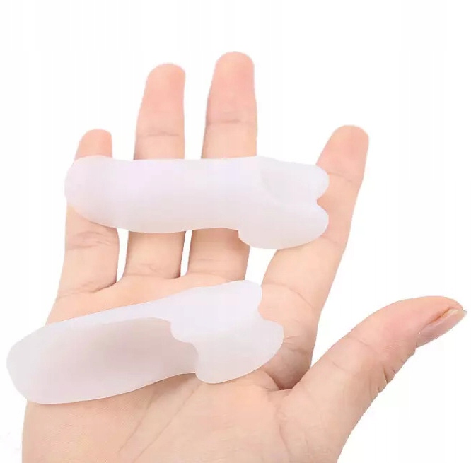 APARAT ŻELOWY KLIN SEPARATOR MAŁEGO PALCA STOPY HALUKSY OSŁONA Z KLINEM Marka ZG