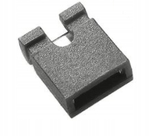 Zworka jumper czarny otw. Goldpin 2,54 20szt