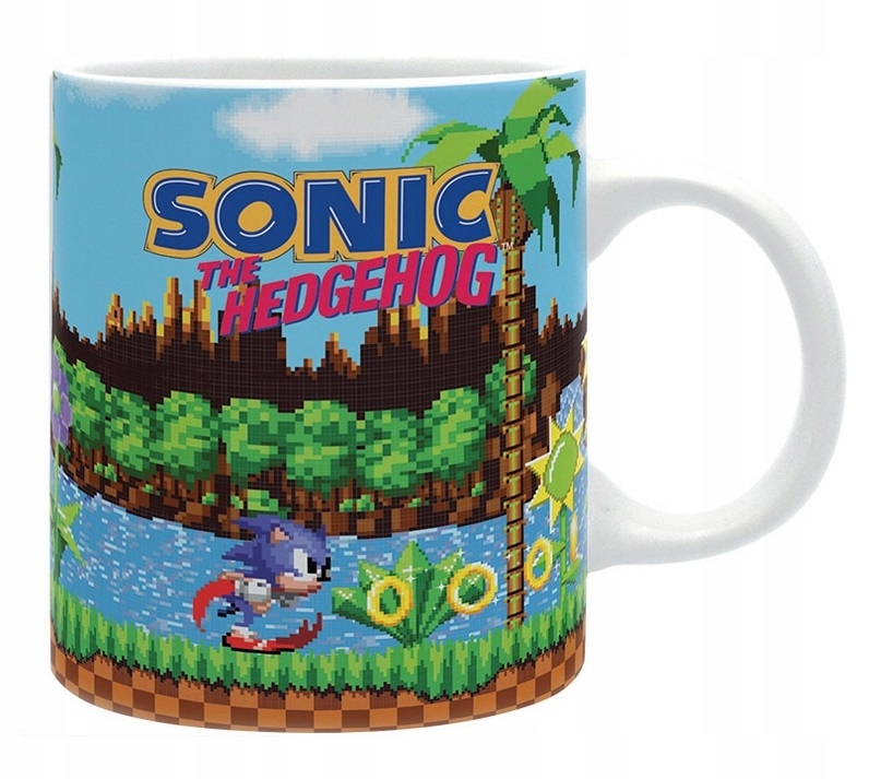 

Kubek ceramiczny Sonic Jeż Szybki Jak Błyskawica