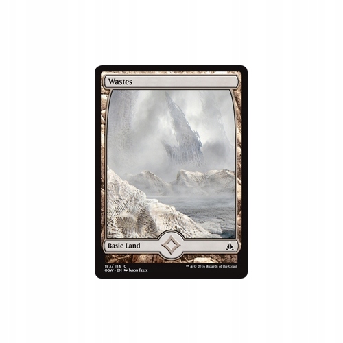 Mtg Wastes *Textless/Full-Art*