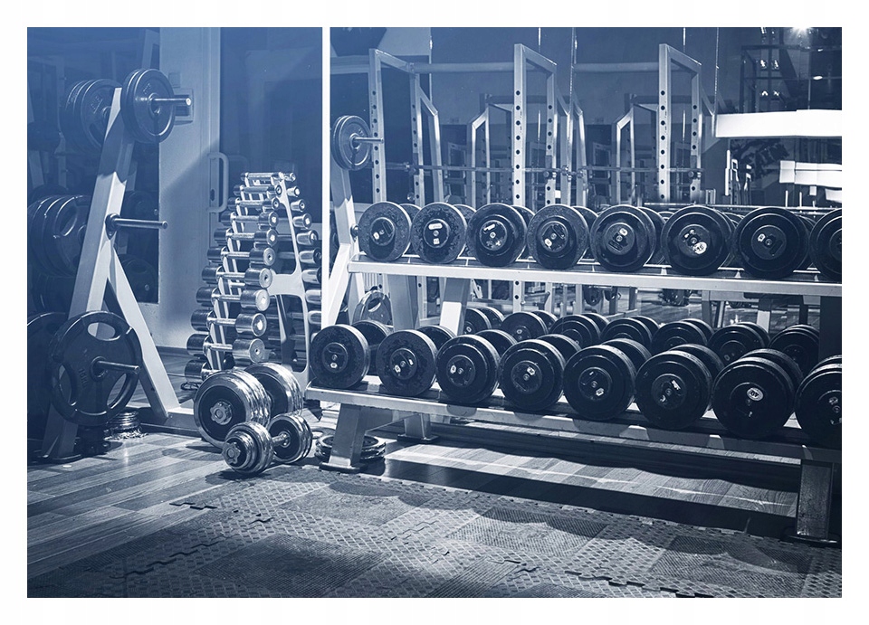 Fototapeta 3D siłownia fitness 368x254 F00676