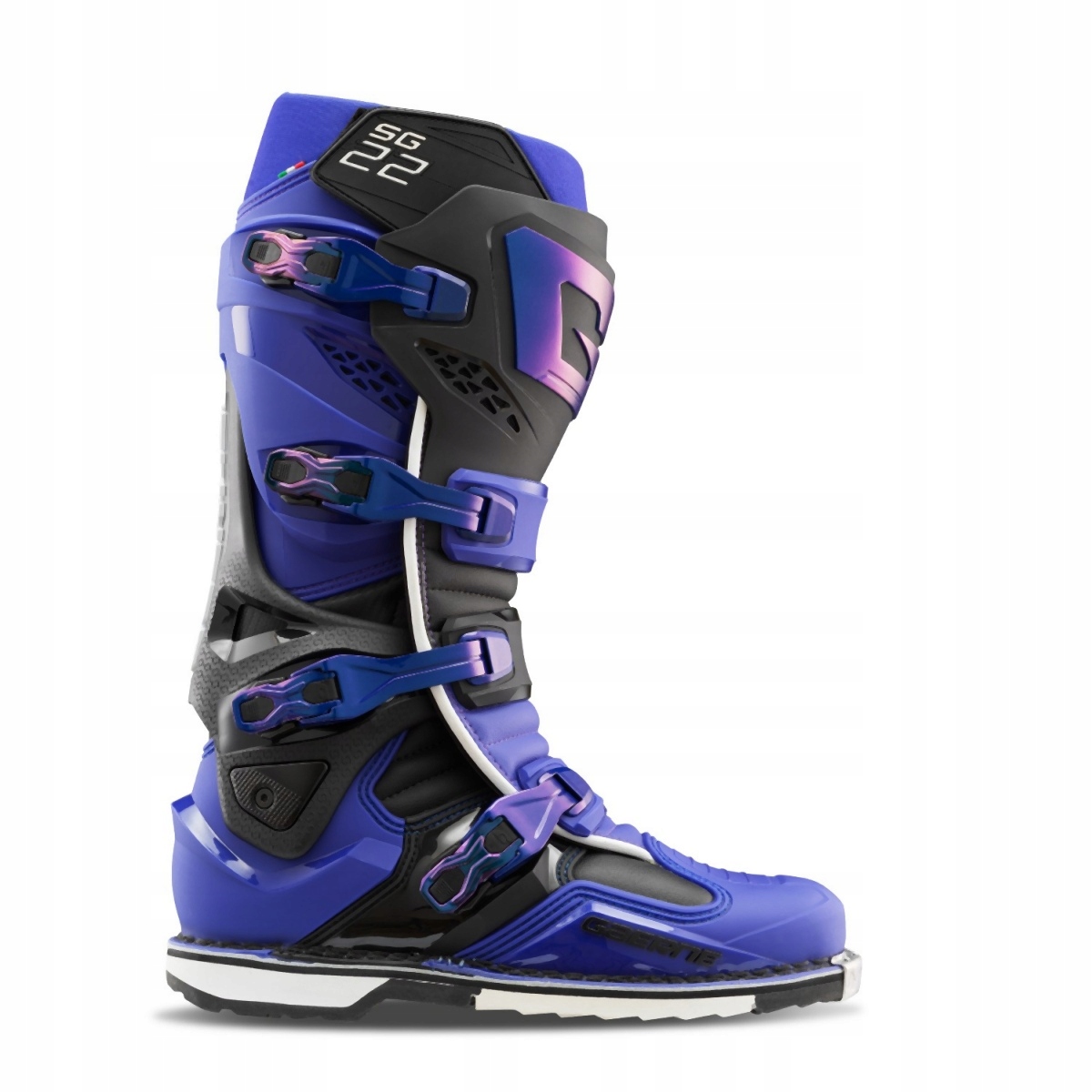 Gaerne Crossové/enduro Topánky SG-22 Future Dusk Modré/čierne/biele 43