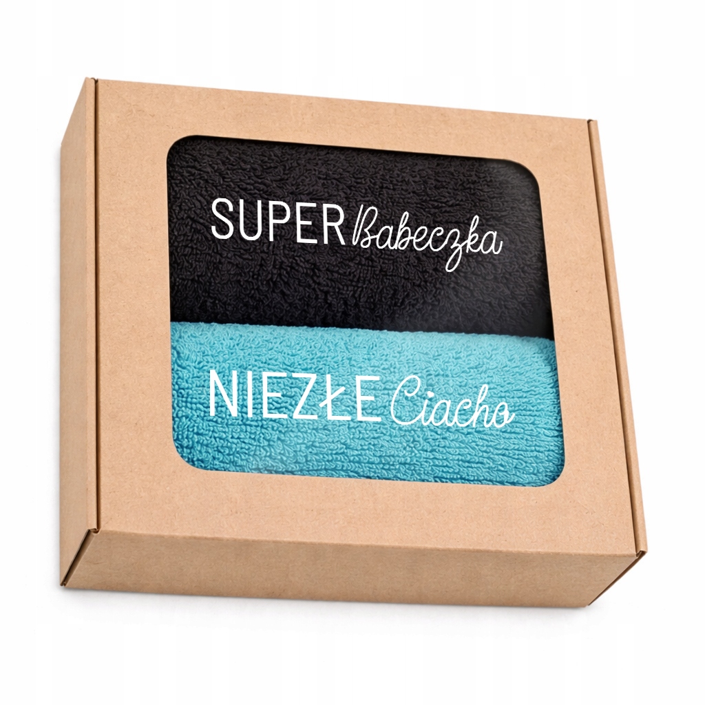 Sada ručníků 50x100 Výšivka pro mladý pár Bábovka Ciacho Czar Trks