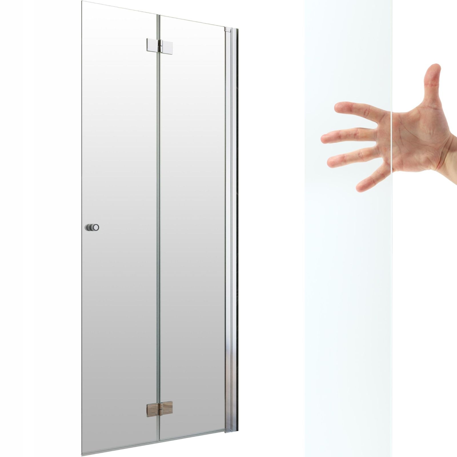 Kabina prysznicowa Nes 8 Walk-in Kdd B 90 P czyste