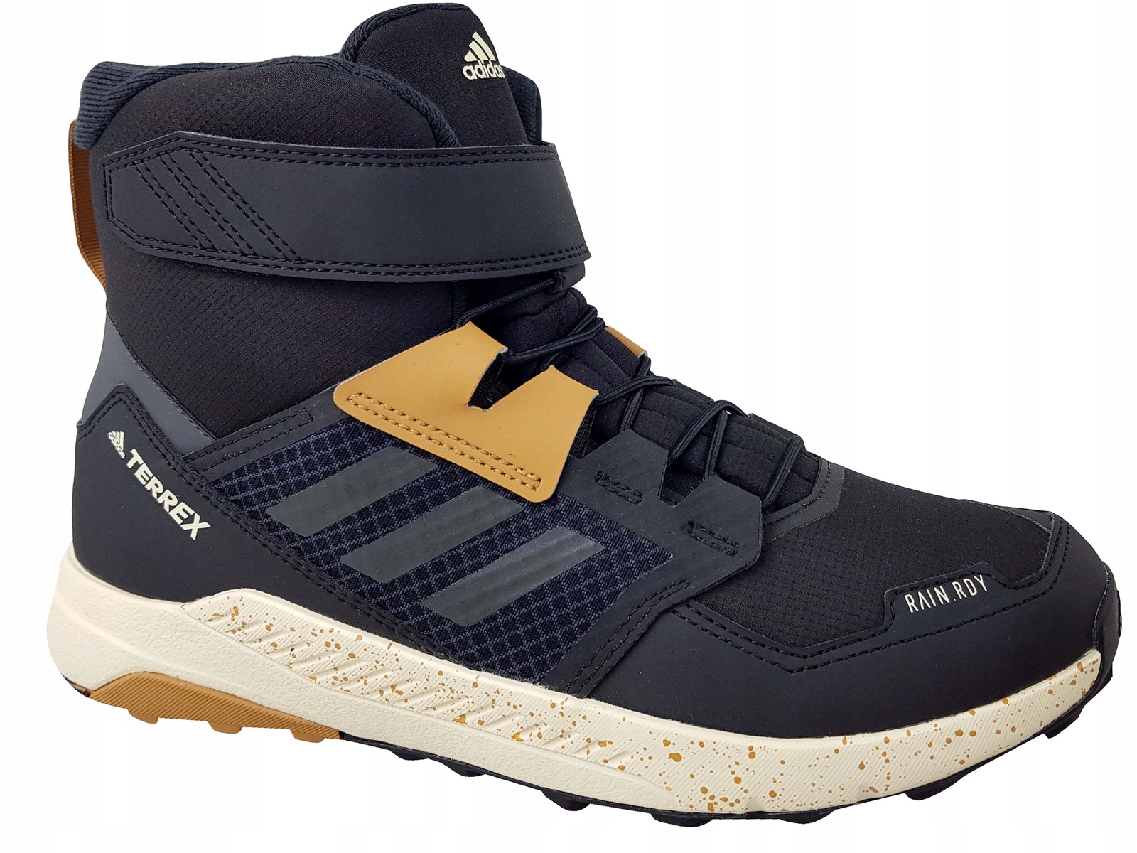 Adidas Terrex Trailmaker High FZ2611 Buty Trapery Czarne Śniegowce Membrana