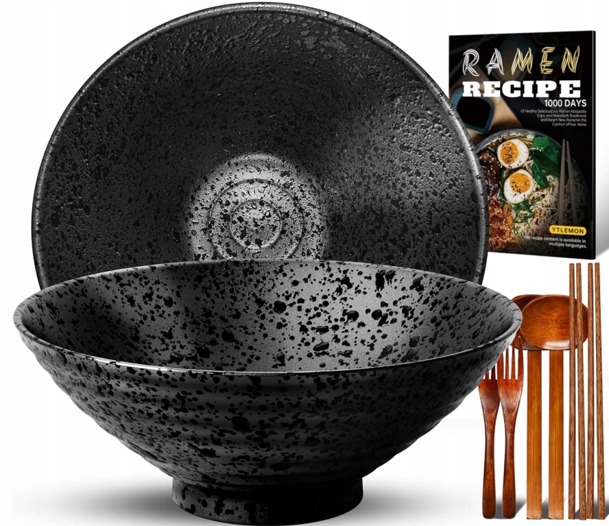 Keramické Misky Na Ramenní Tyčinky Lžičky Japonský Set 2ks Polévka Pho