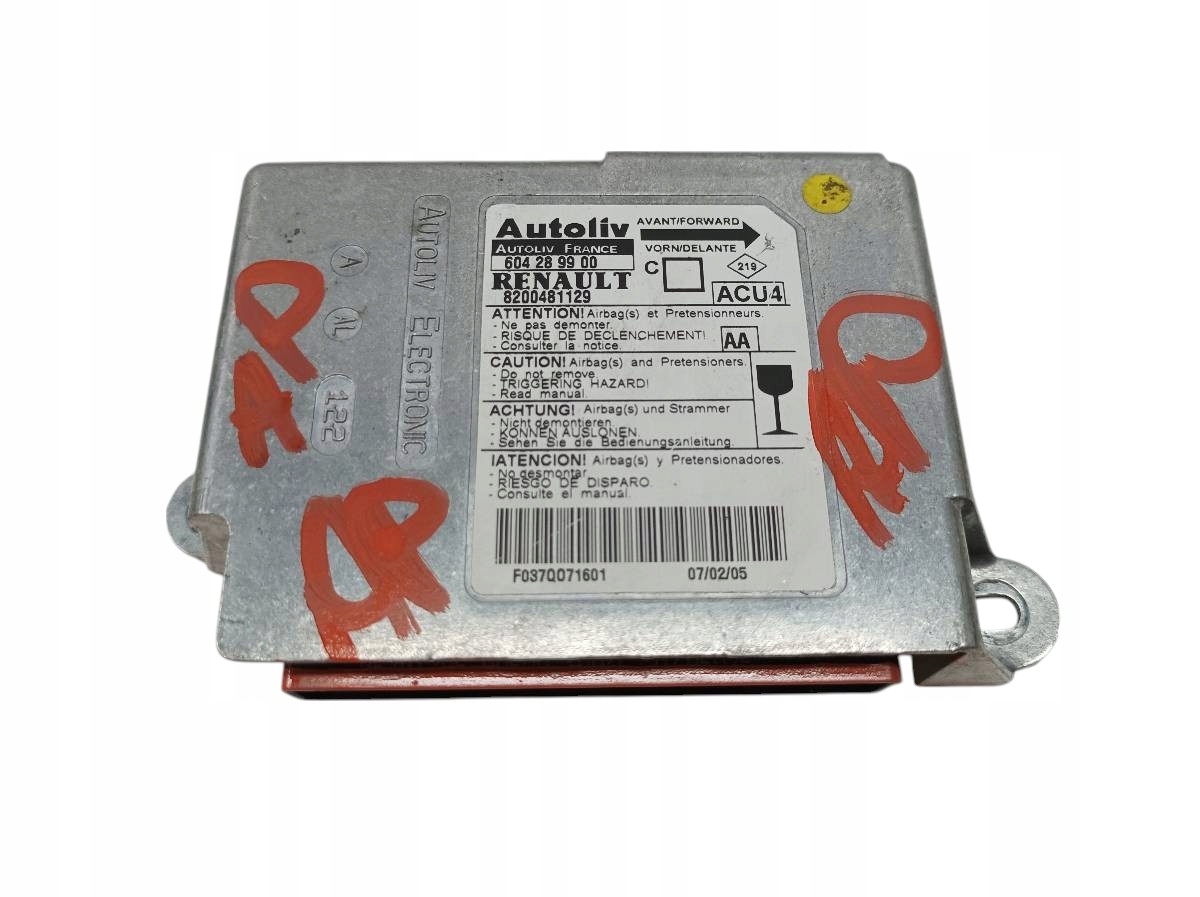 SENSOR airbag 8200481129 Renault Megane II (2002-2009)