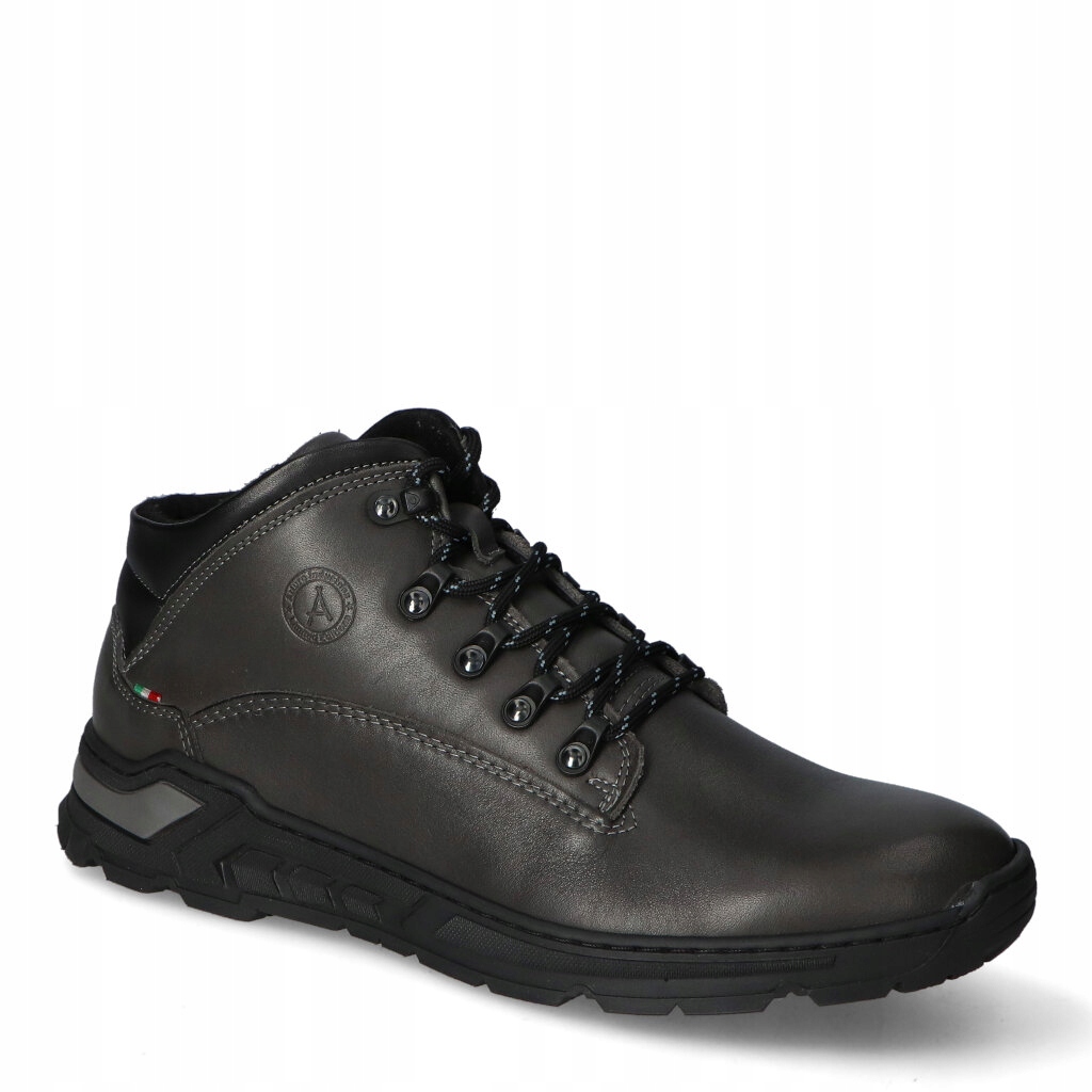 Kotníkové Kotníkové Boty Arturo 1758/5/L-153/L-03 šedé barvy, velikost 43