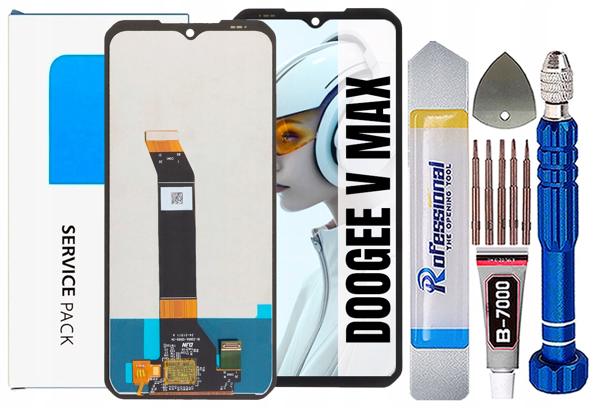 Displej Pro Doogee V Max Originál LCD Displej