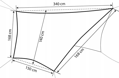 AMAZONAS Ultralekki Tarp Turystyczny 650g Ochrona Przed Deszczem — miniatura 8