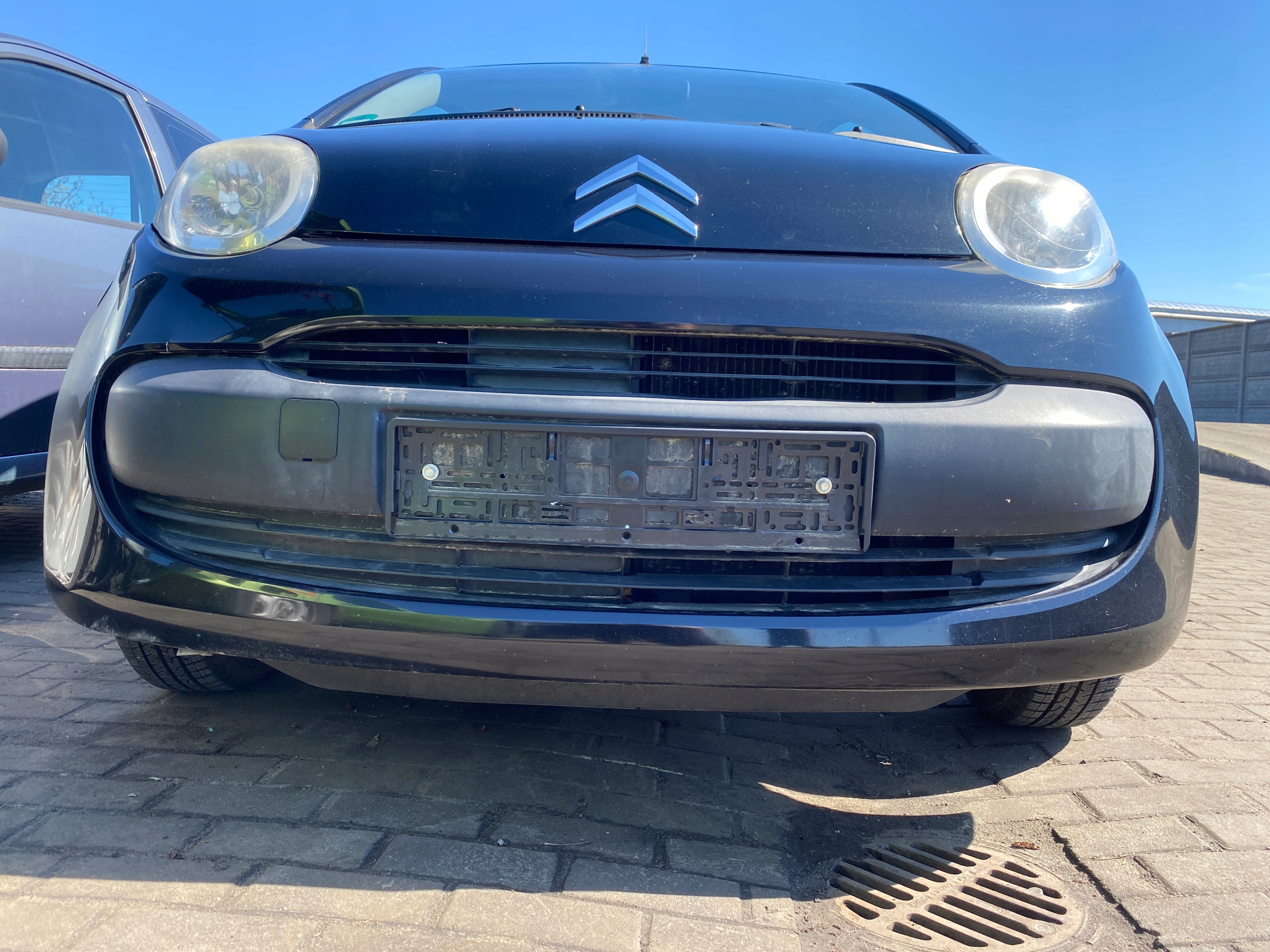 front bumper front Citroen C1 05-14 kod lakieru EXZ