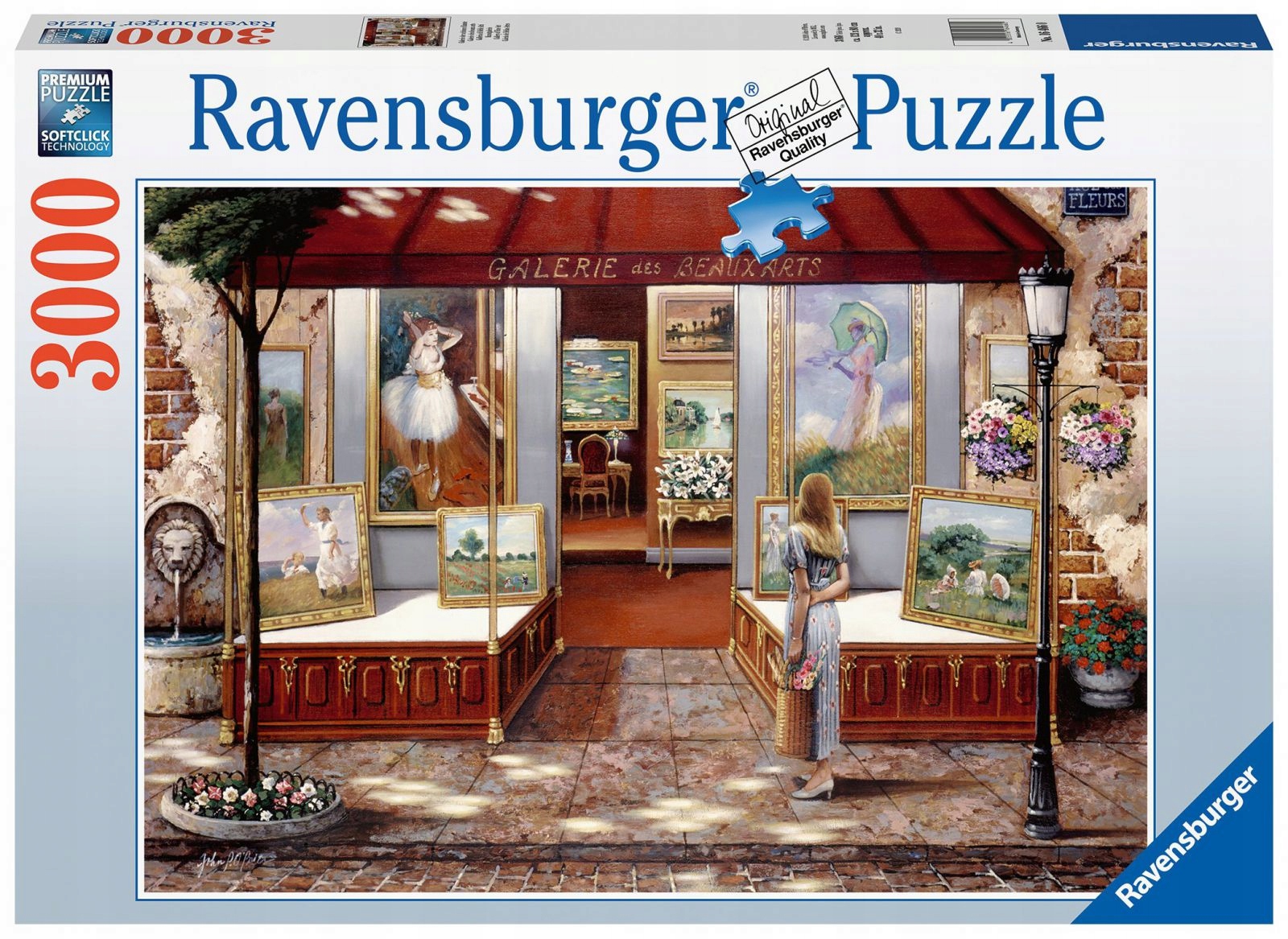 

Ravensburger 3000 El. Witryna Galerii (puzzle)