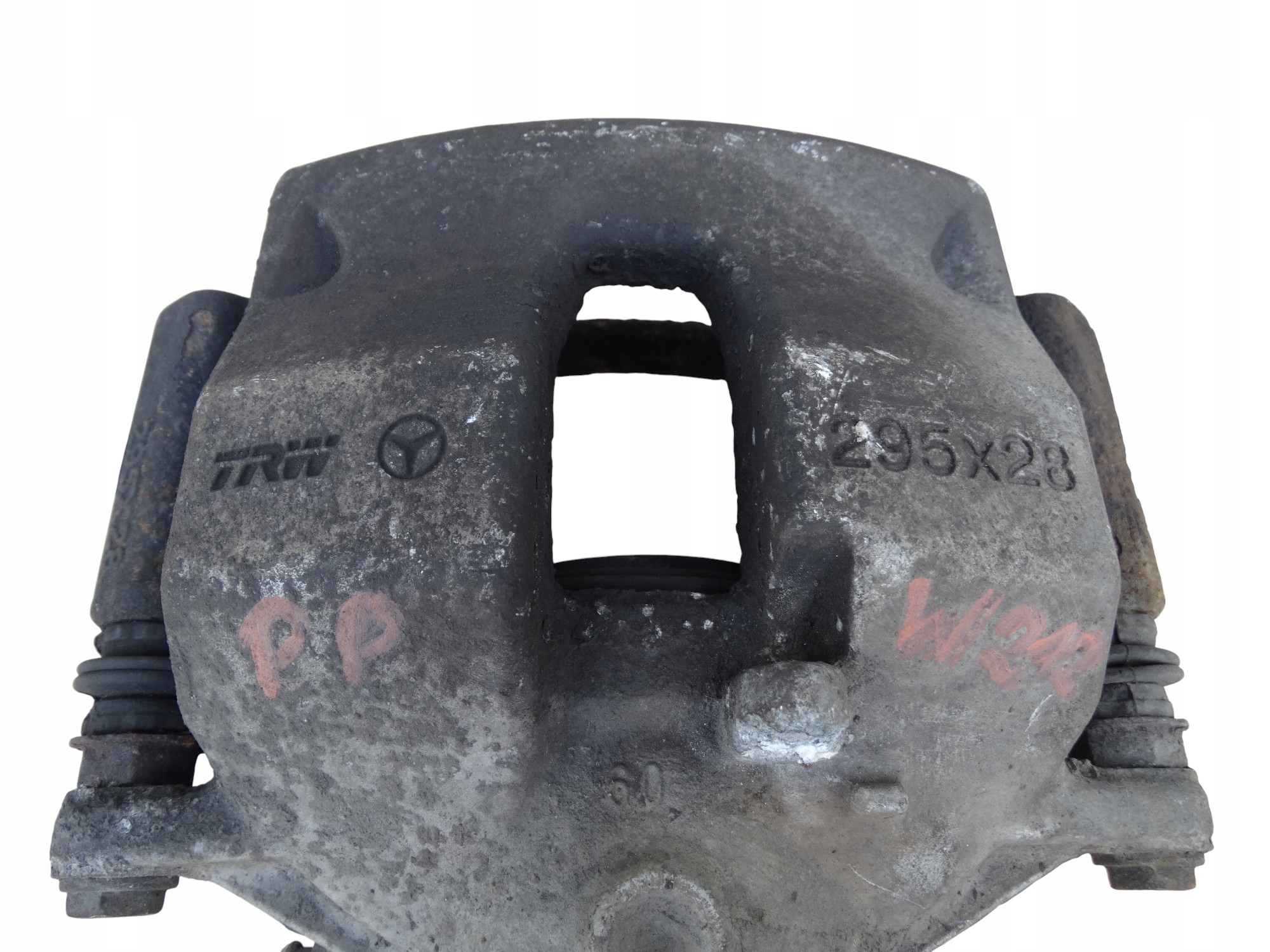 MERCEDES E-KLASA W212 caliper brake left right front KOMPLET 295x28