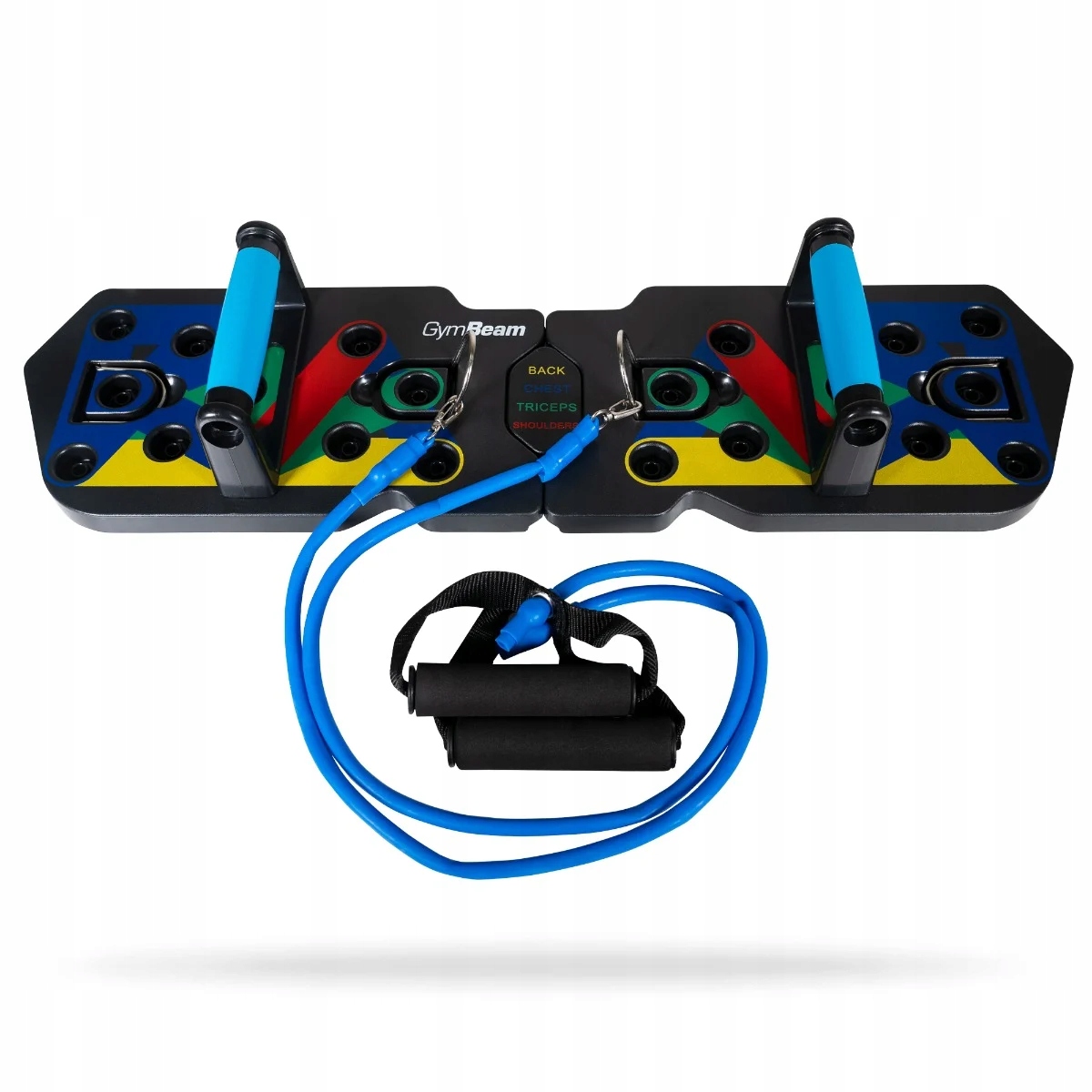 Wielofunkcyjna Deska Do Pompek Z Ekspanderami Trening Góry Ciała GymBeam