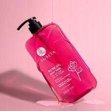 Luseta Rose Oil Body Wash 1000 ml tělový olej