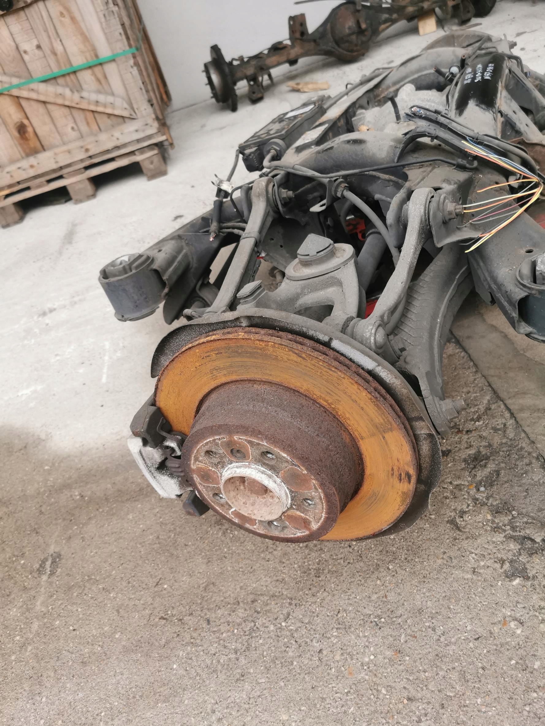 sususpension rear. complete XDRIVE BMW X6 E71 3.0D 306KM 3.15