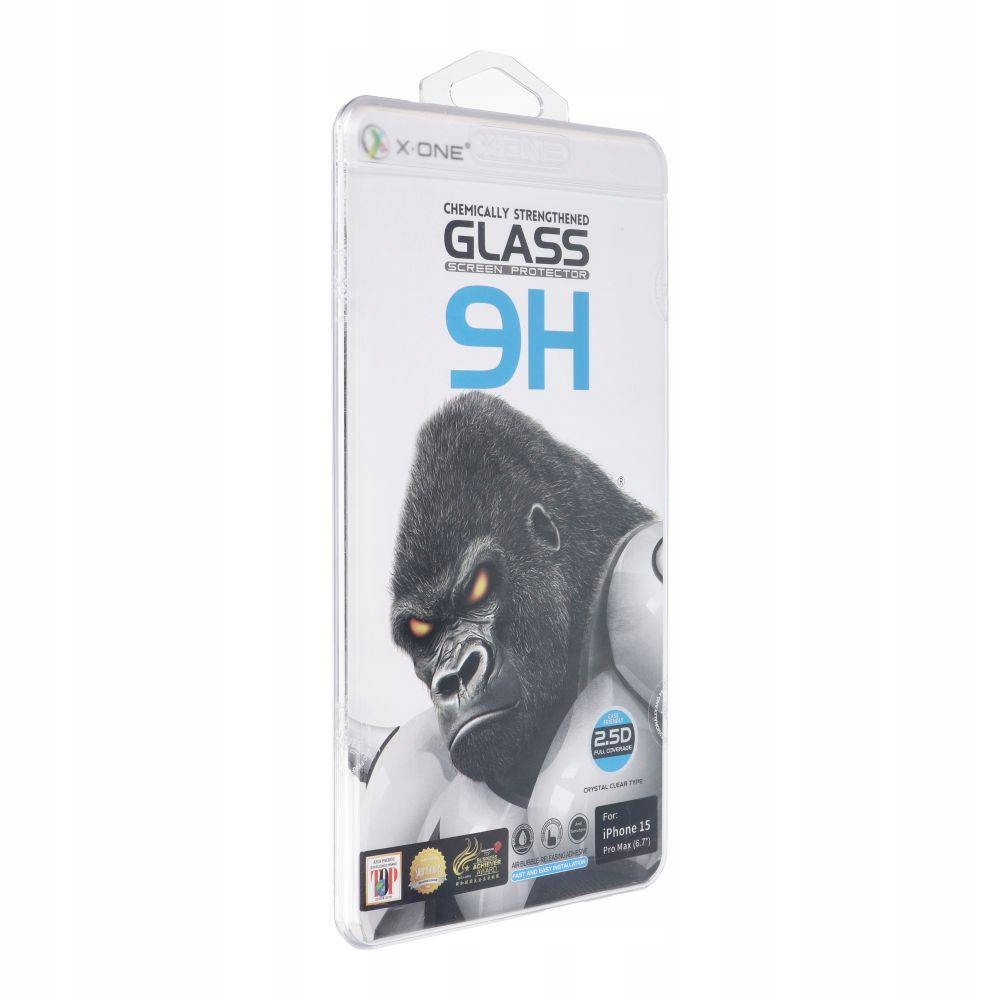 Szkło Hartowane X-One Full Cover Extra Strong Do Iphone 15 Pro Max