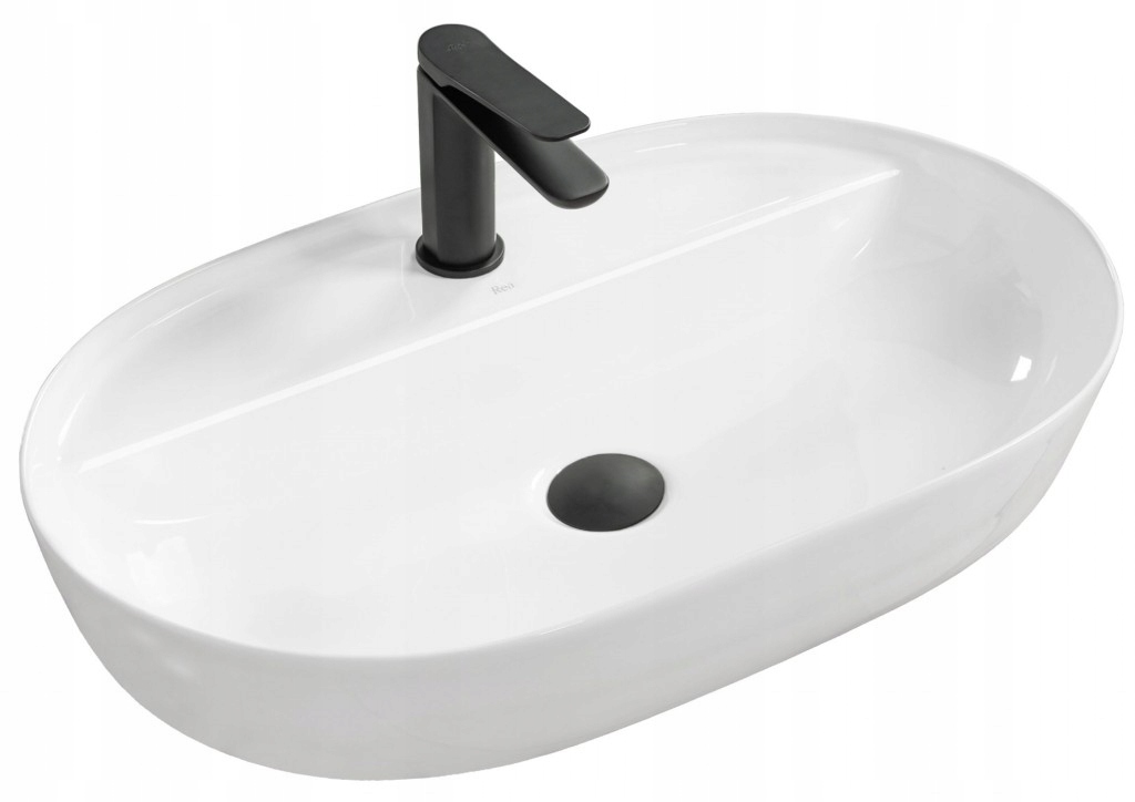 Umývadlo Aura 60,5x40,5 biele (REA-U7900) /po/