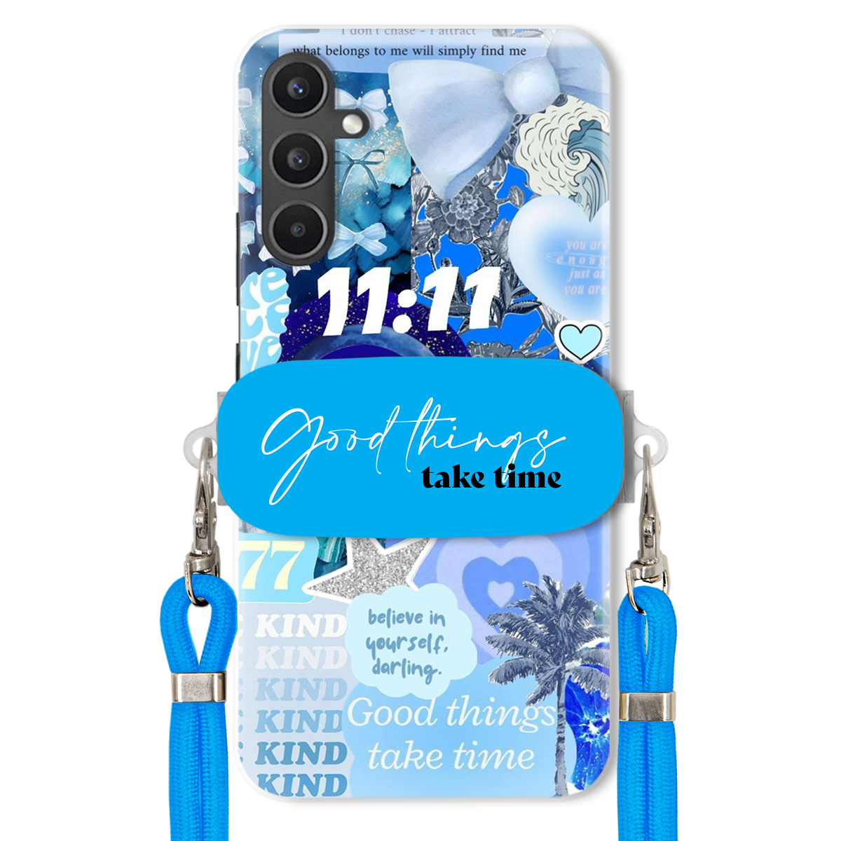 Puzdro pre Samsung A34 5G Držiak Crossbody vodítko Good Things Sea Lata