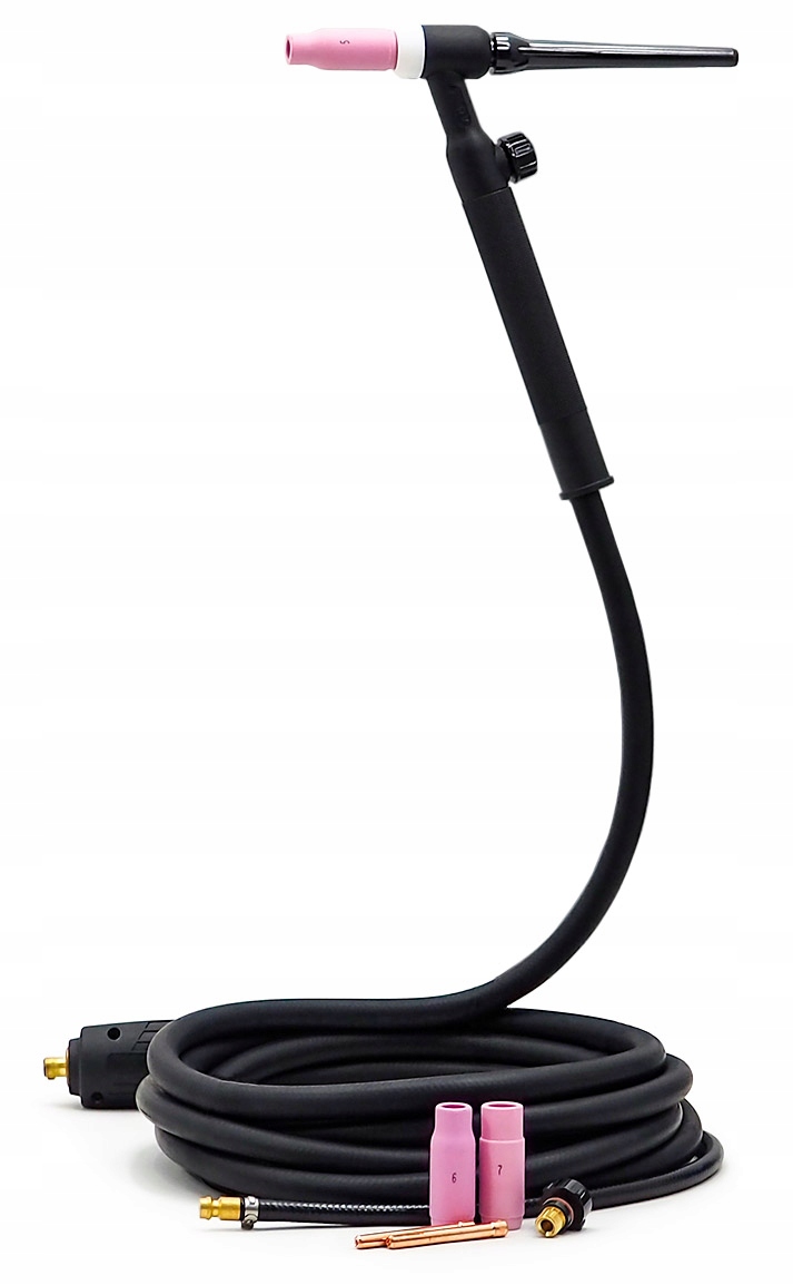 Uchwyt spawalniczy Tig zaworek SR-17V 4m Tig Mały