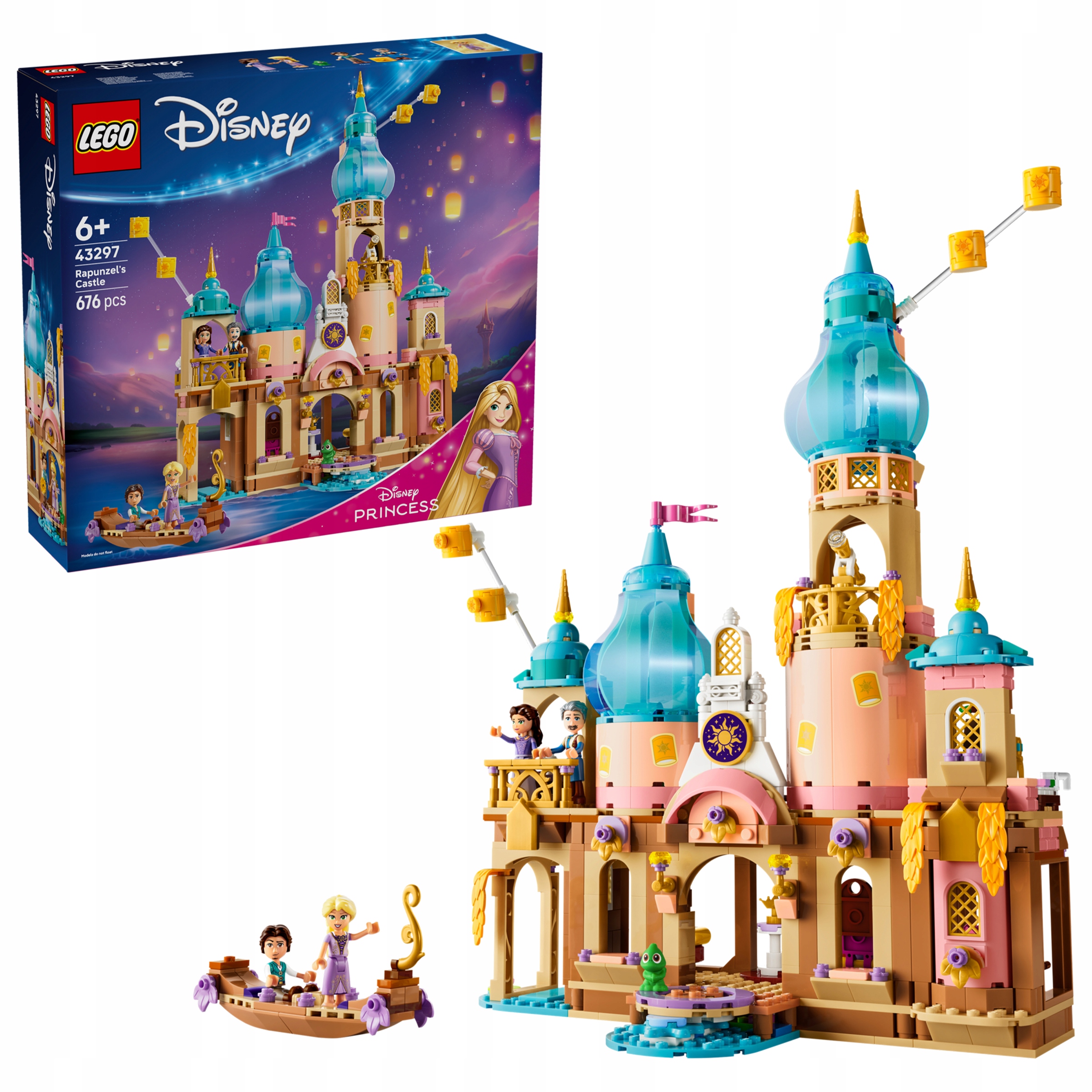 Lego Disney 43297 Zámek Rapunzel