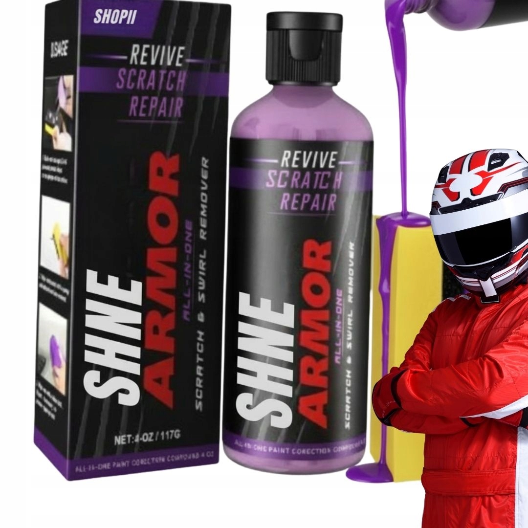 Zestaw do usuwania rys i polerowania lakieru samochodowego